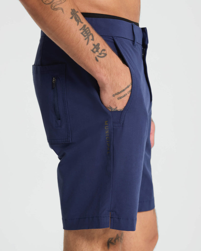 AllShort in Navy | MUNICIPAL