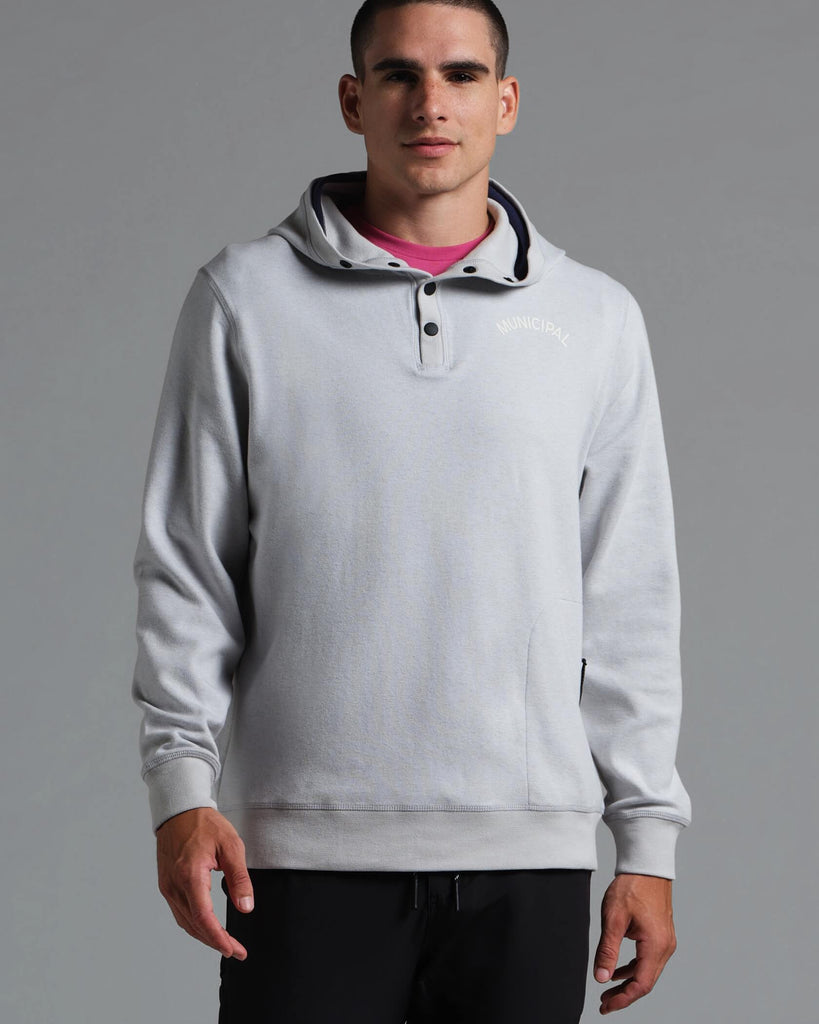 トップス STONE  SNAP BUTTON HOODIE 23AW トップス STONE SNAP BUTTON HOODIE 23AW Button Whole Hoodies