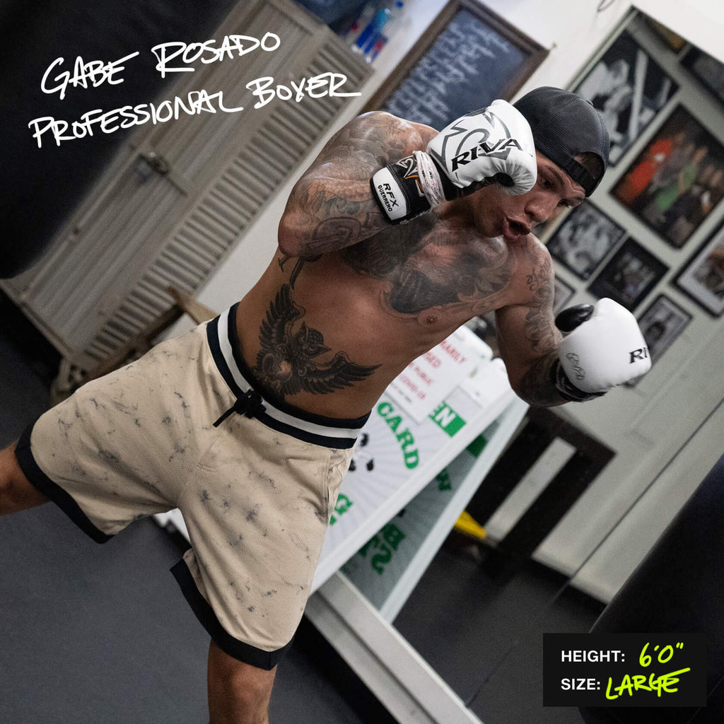 Crossover Shorts in Natural Marble | MUNICIPAL