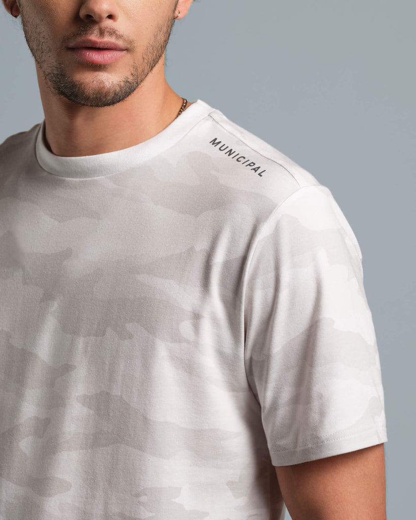 Charcoal Grey Camo T-Shirt – Unisex Streetwear Tee | Casa Como