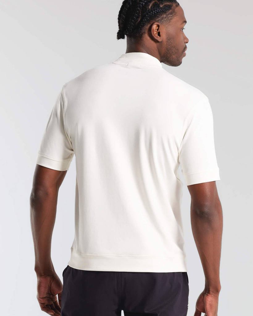 Micro Mock Neck SS Crew | MUNICIPAL