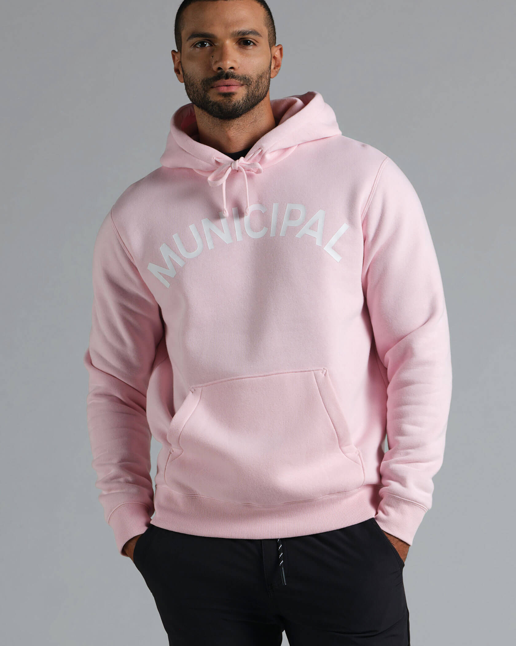 Origin 300 Hoodie |Wyndham Pink / White| front