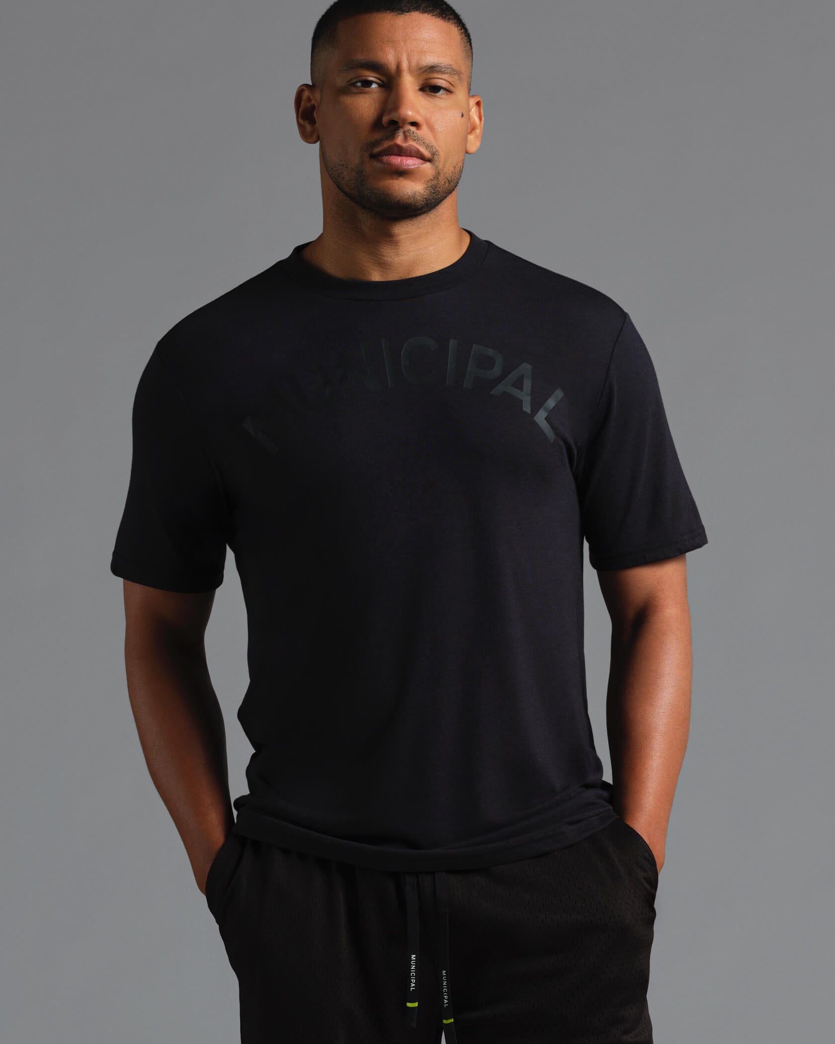 Origin SuperBlend T-Shirt |Black / Black| front