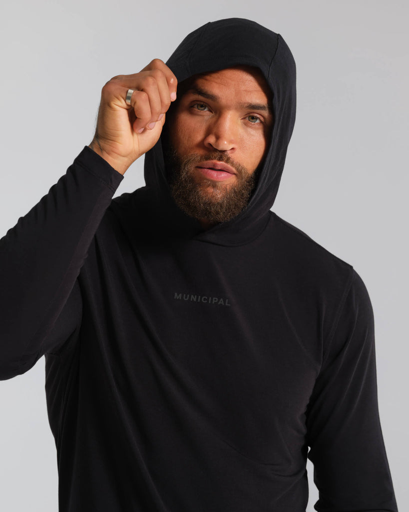 Sport Utility LS Hooded T-Shirt | MUNICIPAL Sport Utility LS Hooded T-Shirt | MUNICIPAL