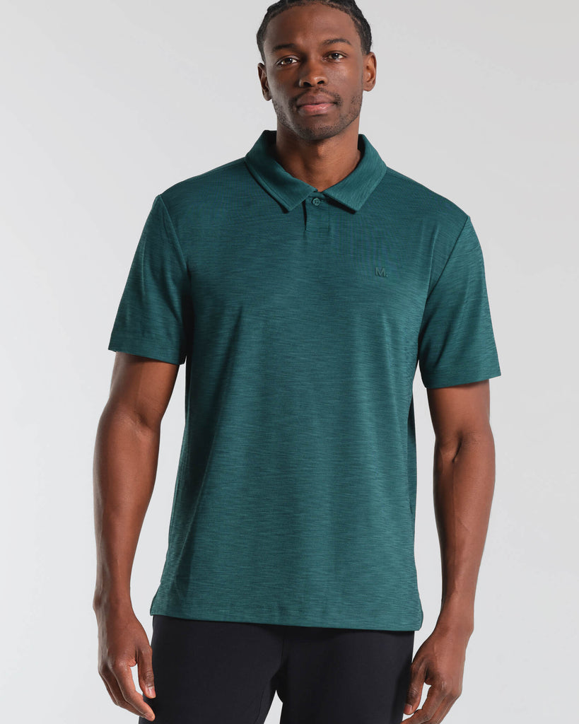 MUNICIPAL スポーツクロス クレステッド ポロシャツ Sportcross Polo in White | MUNICIPAL