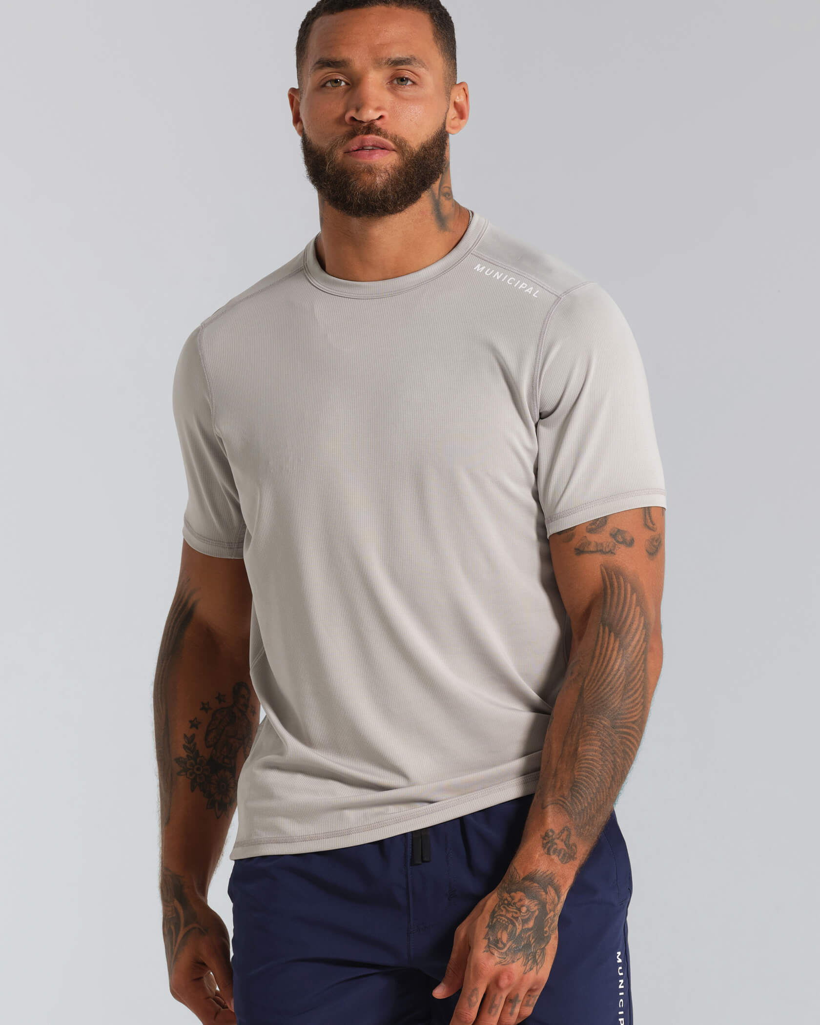 Sportcross Tech T-Shirt |Smoke| front