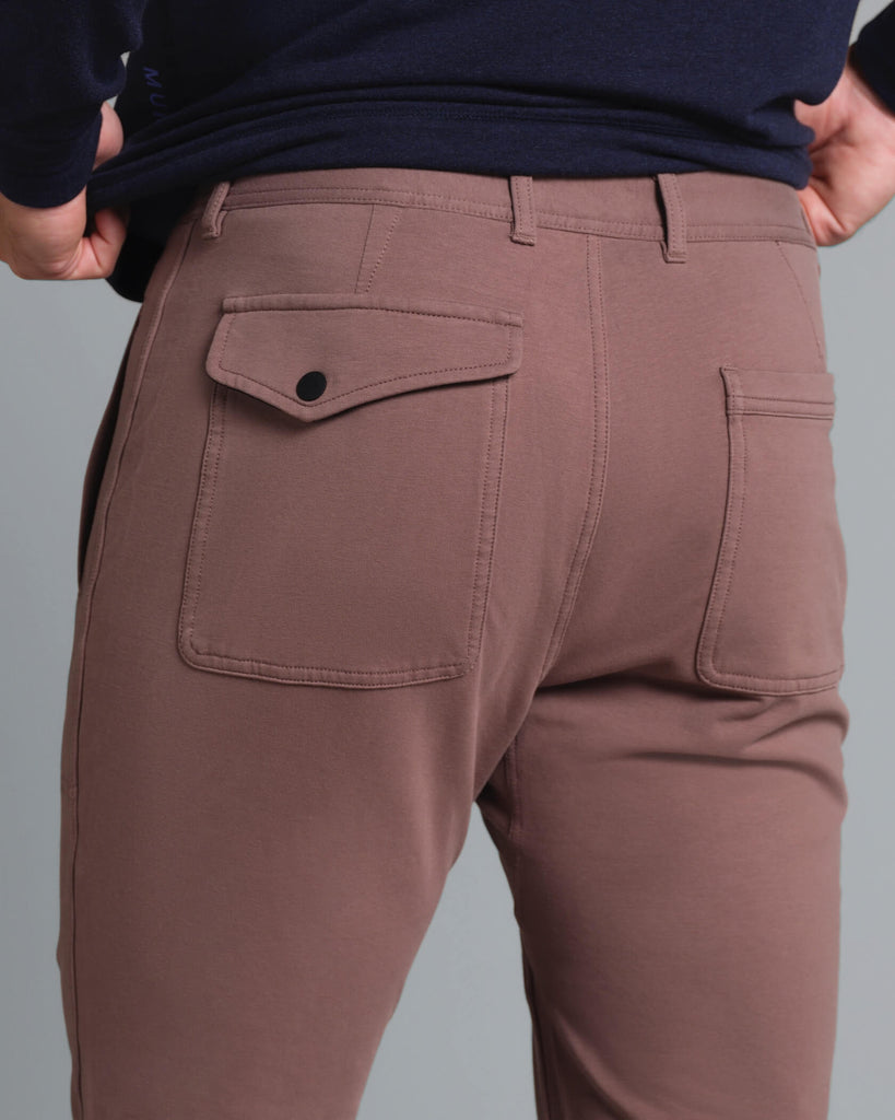 Superstretch Utility Pants in Taupe | MUNICIPAL