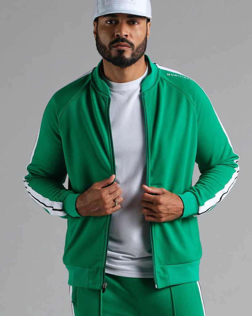 Trackstar Jacket in Boston Green | MUNICIPAL