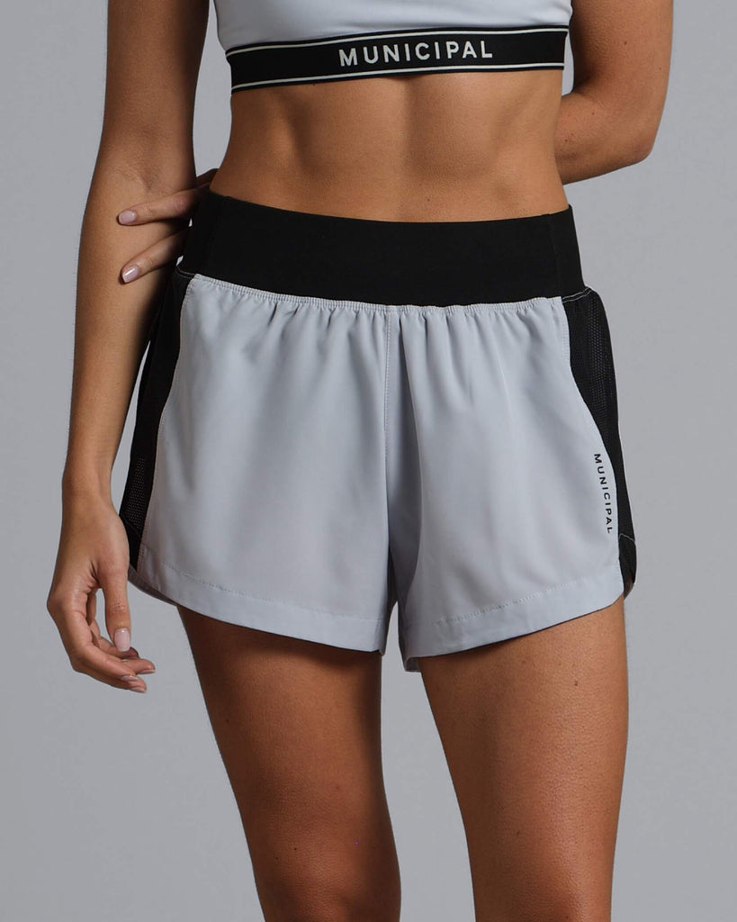 Women's Daybreak Active Shorts in Ice | MUNICIPAL