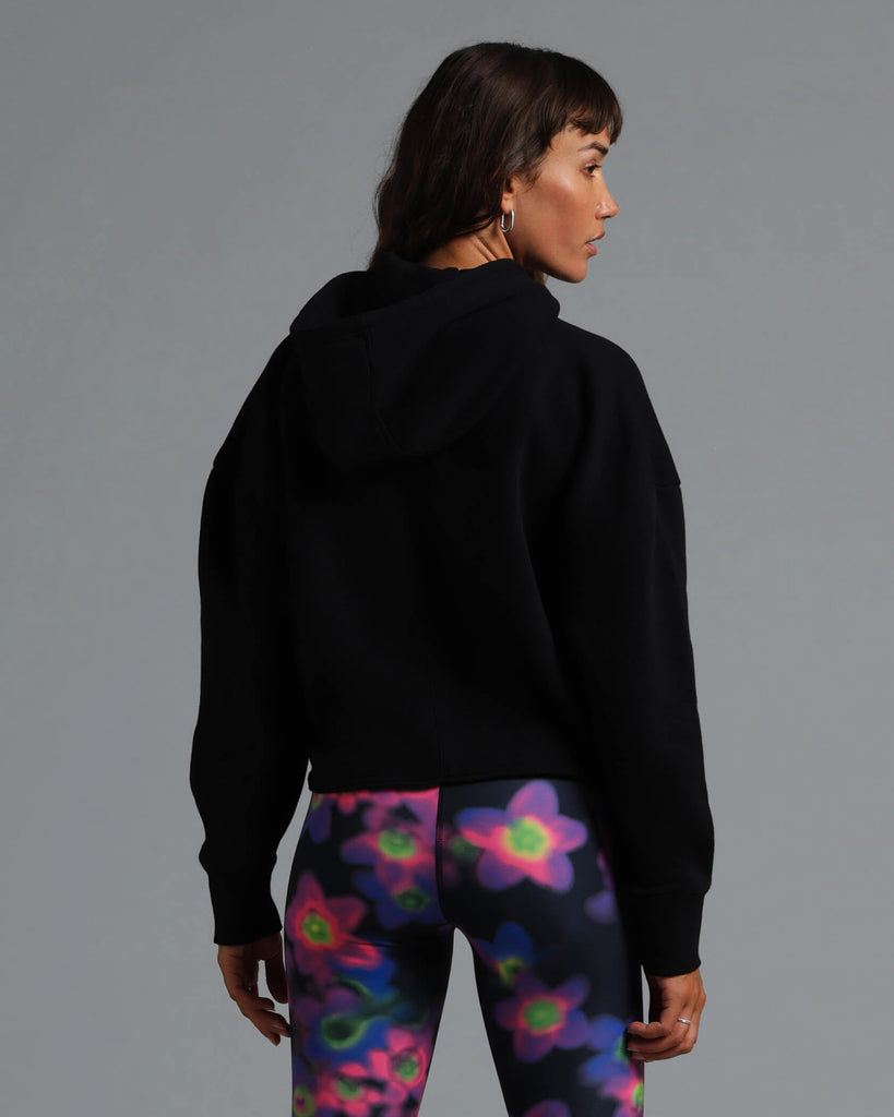 Women's Origin Hoodie in Black | MUNICIPAL