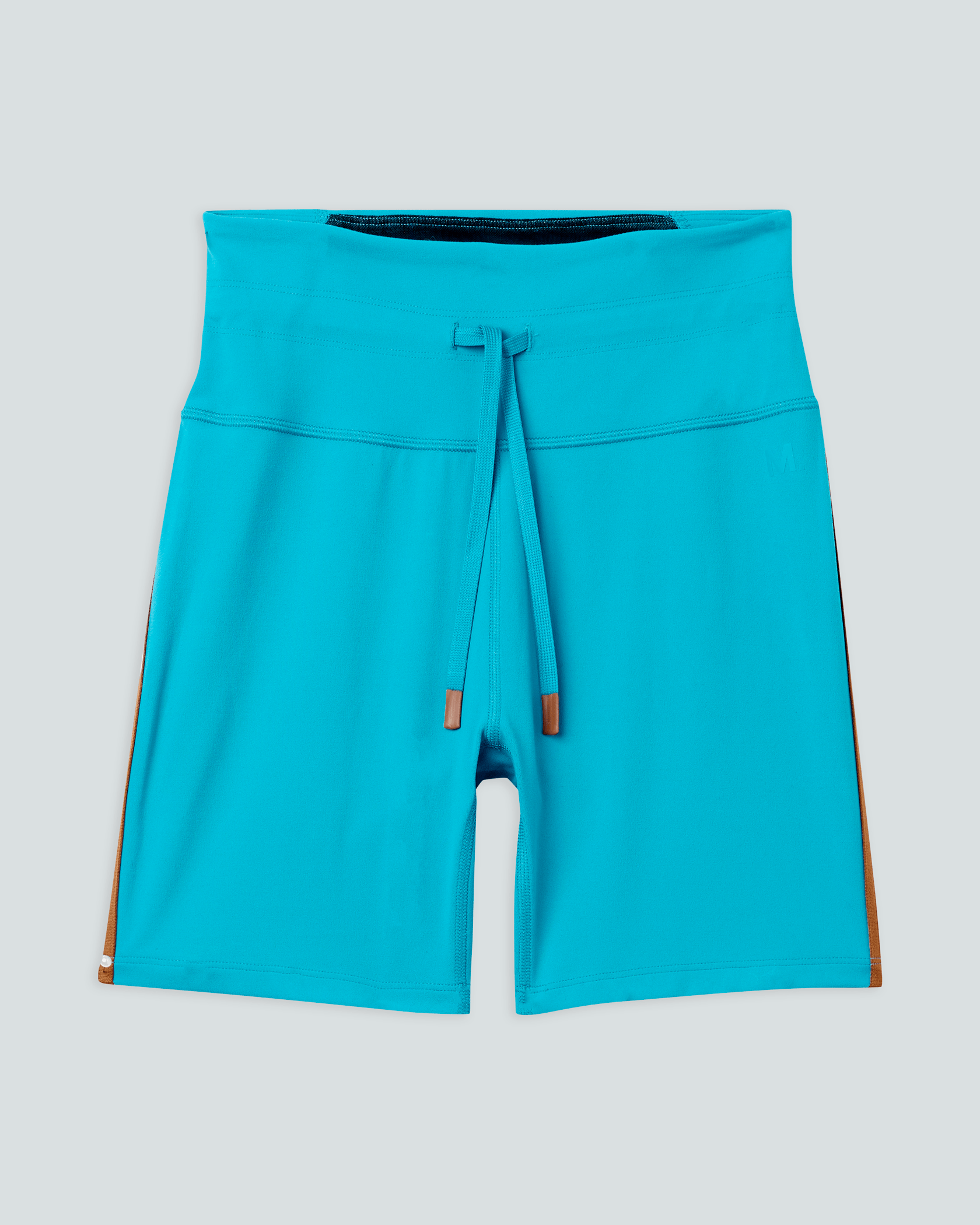 Women's Inflow Bike Shorts |Caribbean| flat front