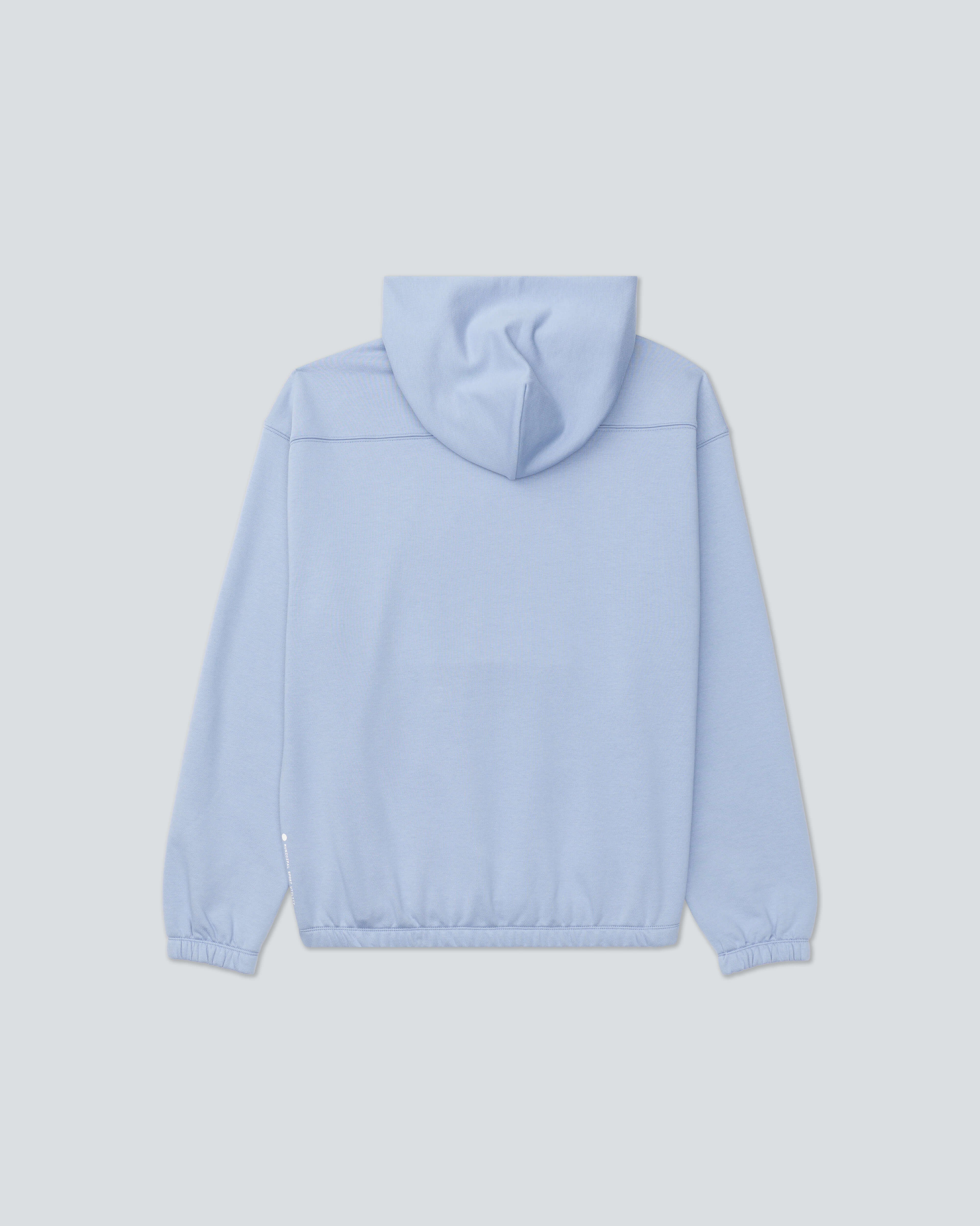 4AM. Fleece Hoodie |Tempest| flat back