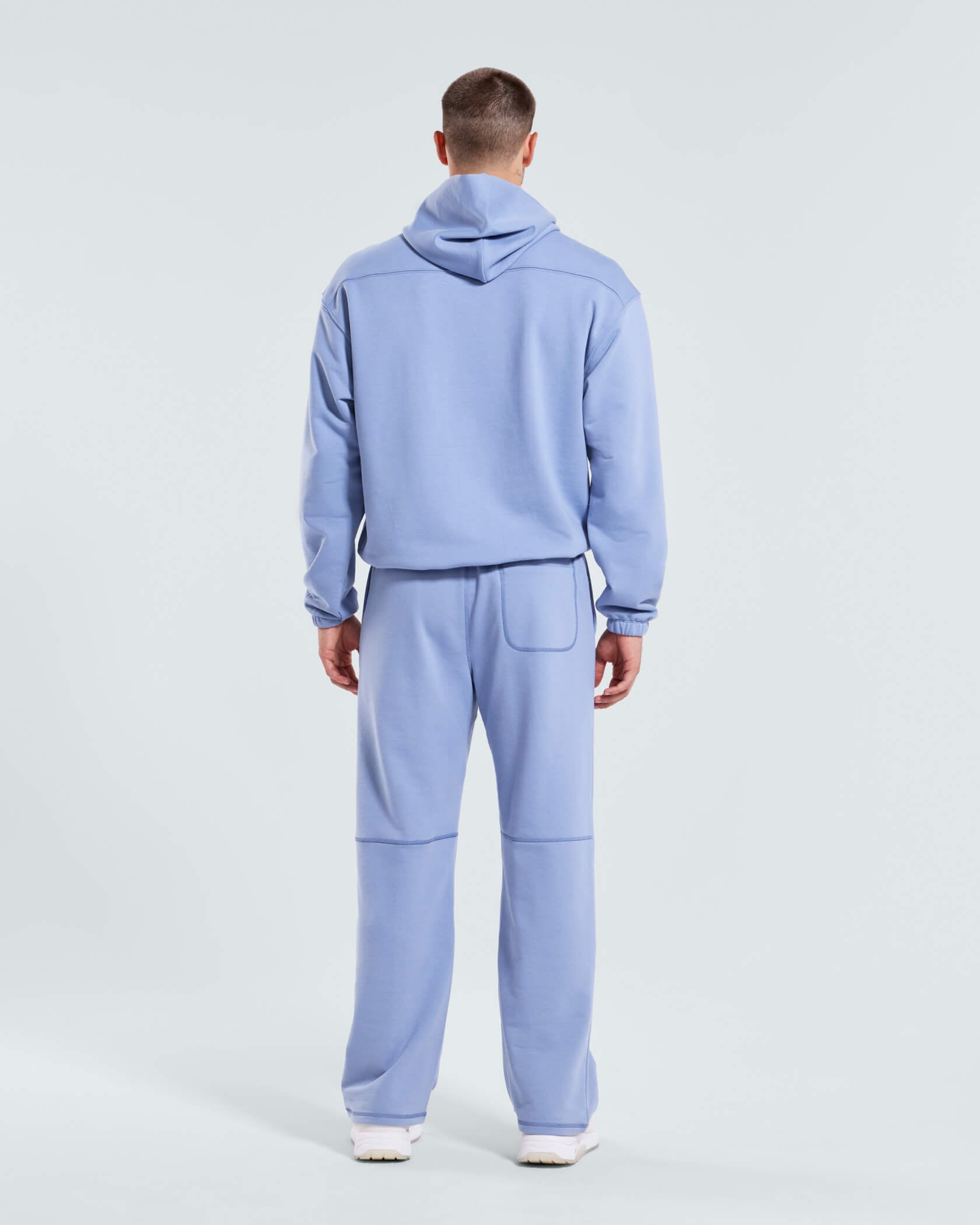4AM. Fleece Hoodie |Tempest| back