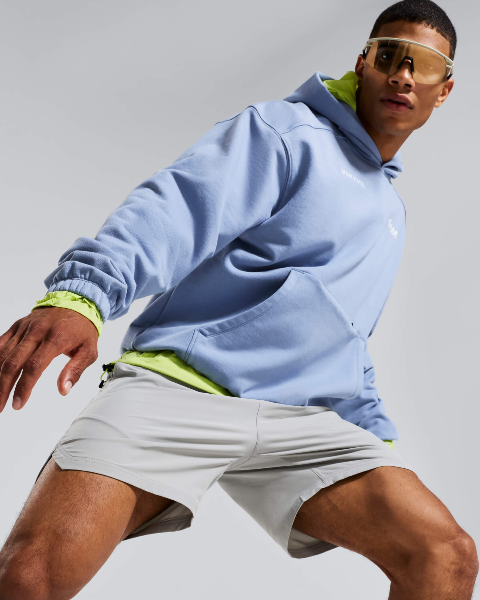 4AM. Fleece Hoodie |Tempest| lifestyle
