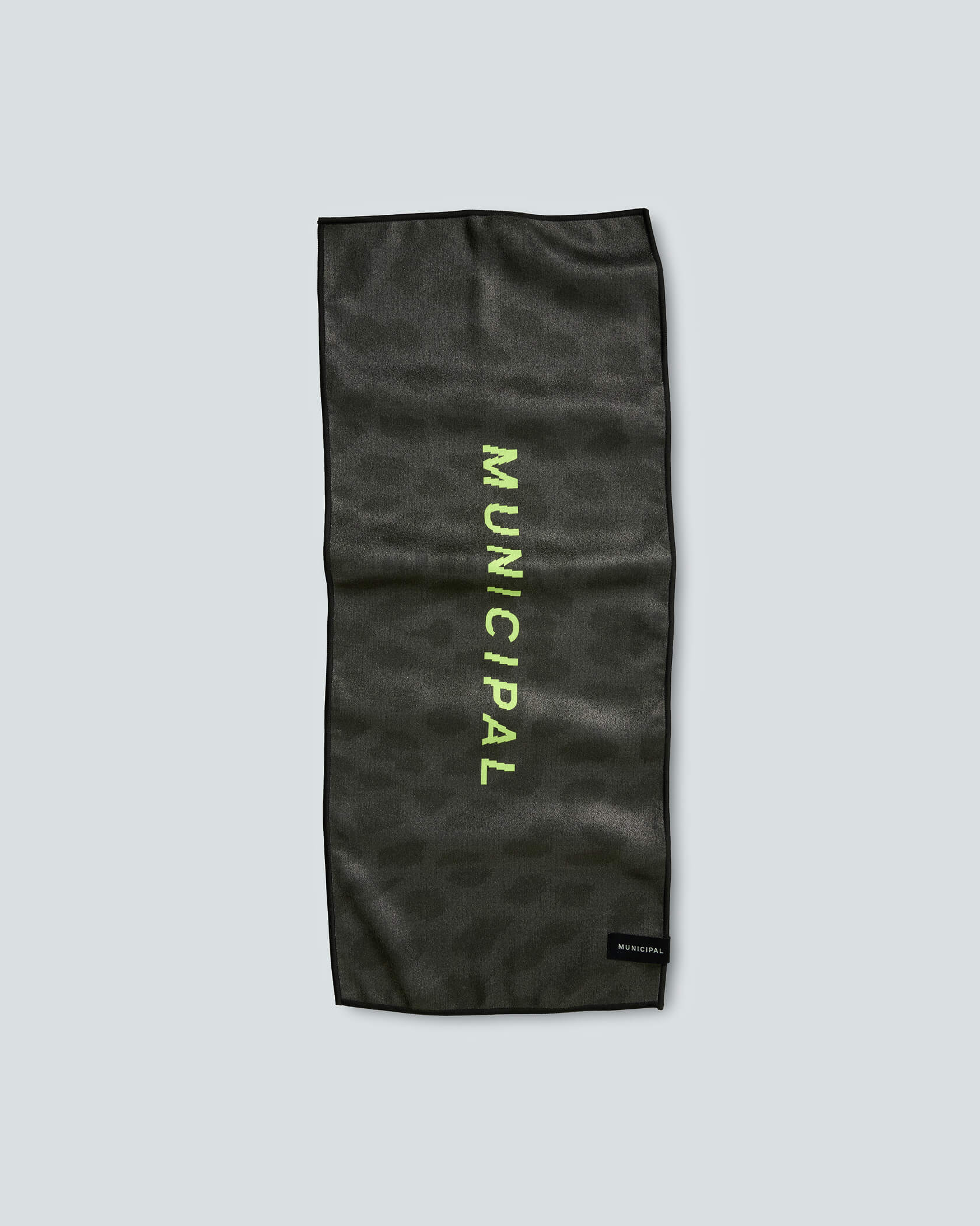 4AM. Sports Towel |Black| front