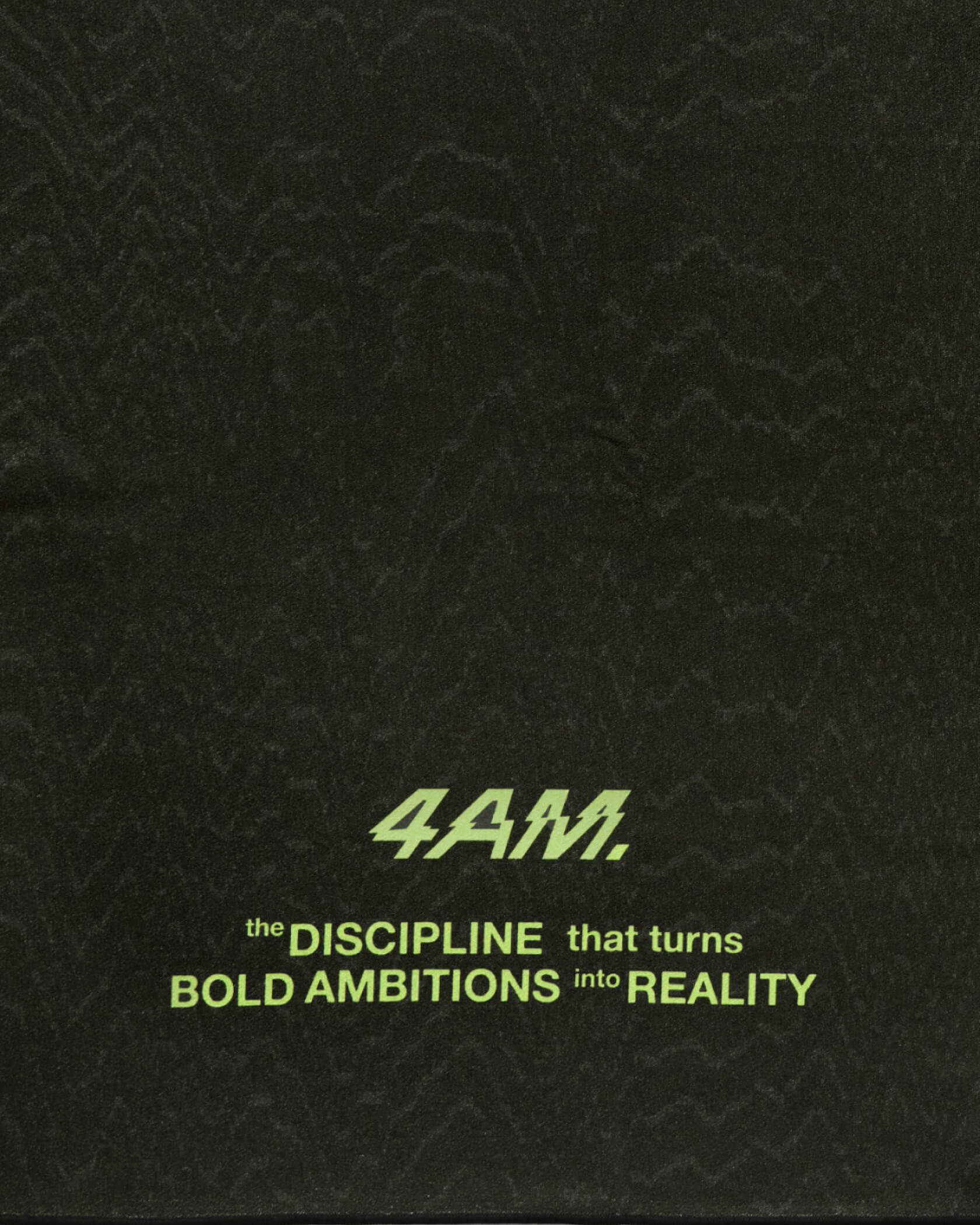4AM. Quick Dry Towel |Black| detail