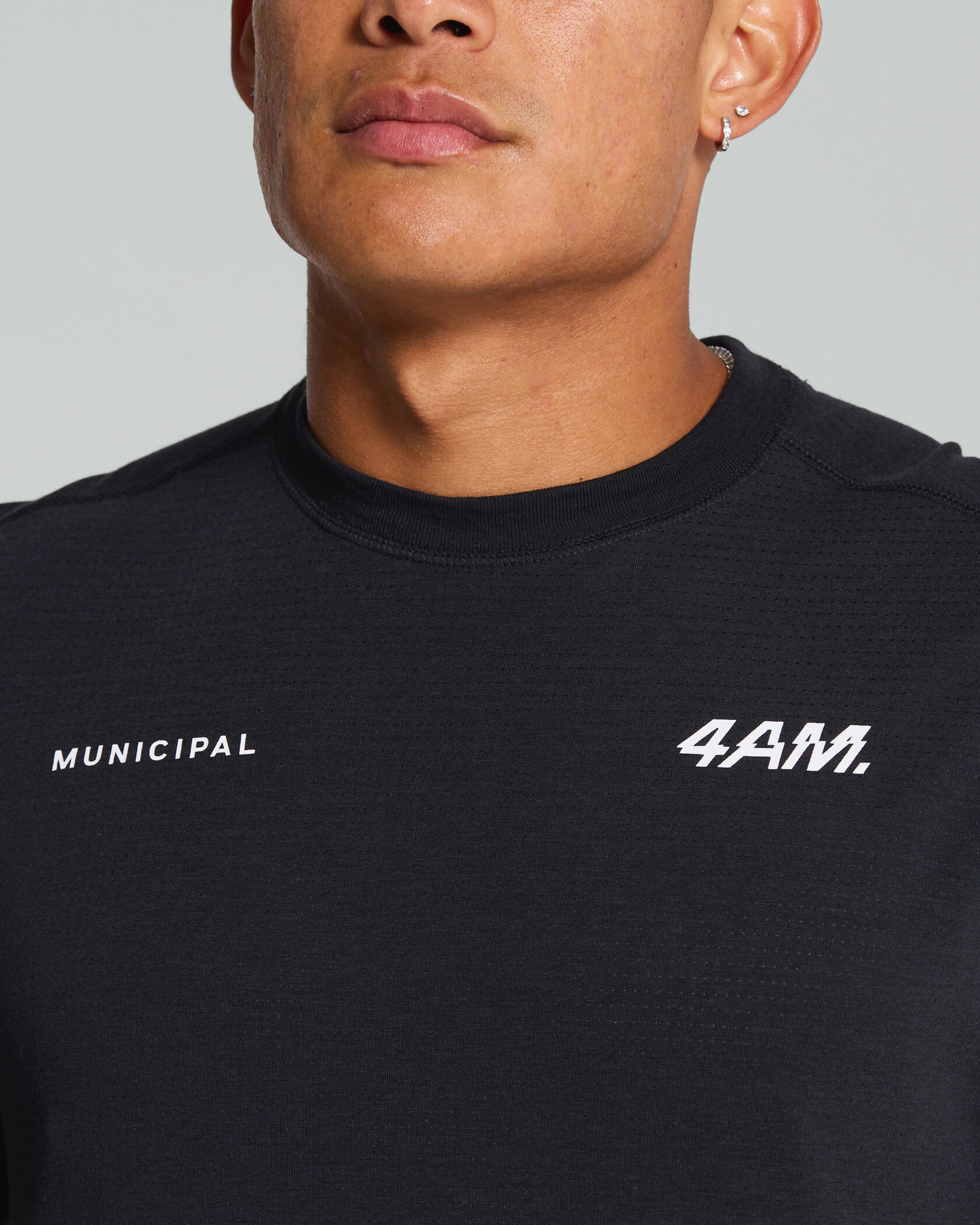 4AM T-Shirt |Black| detail