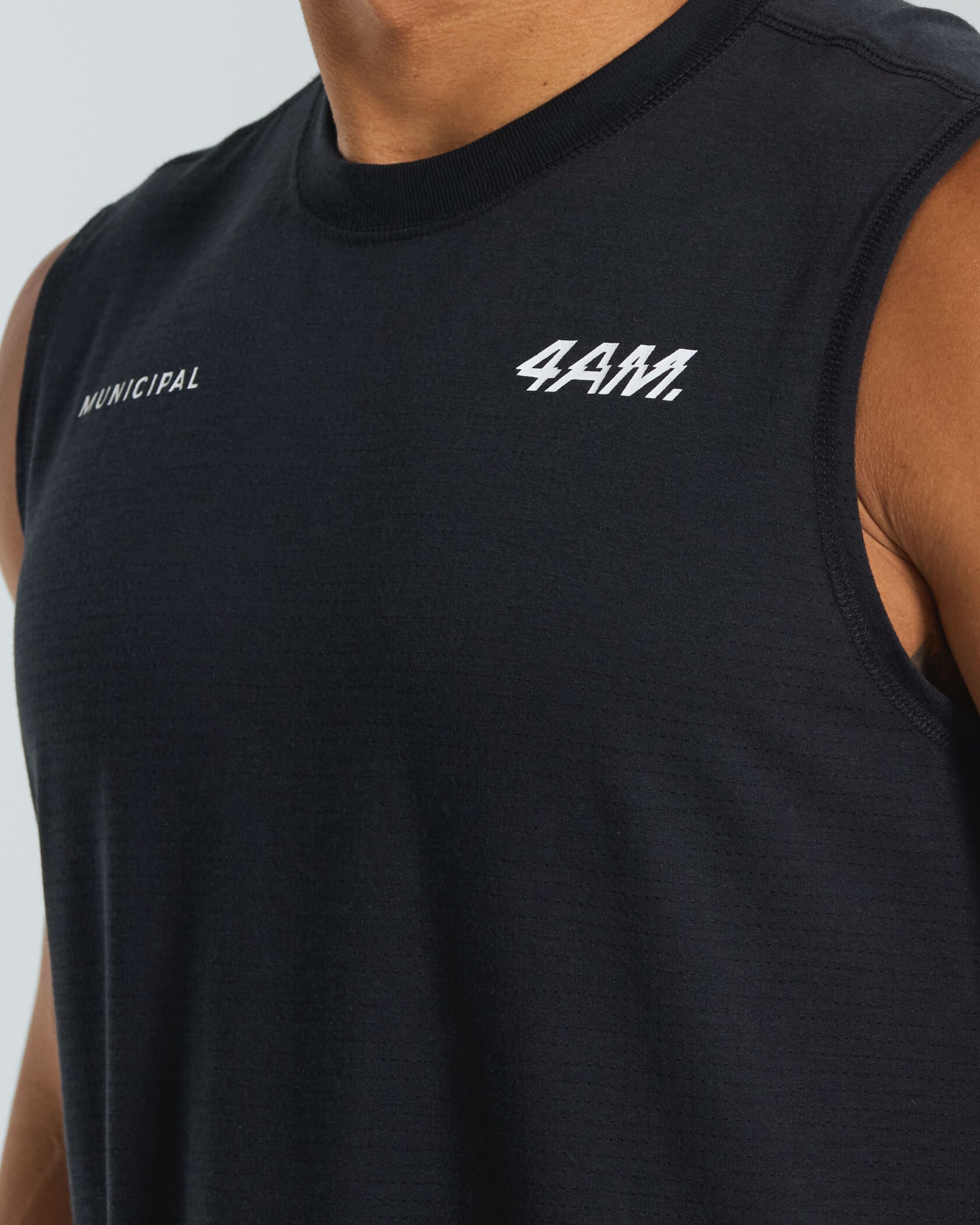 4AM. Tank |Black| detail