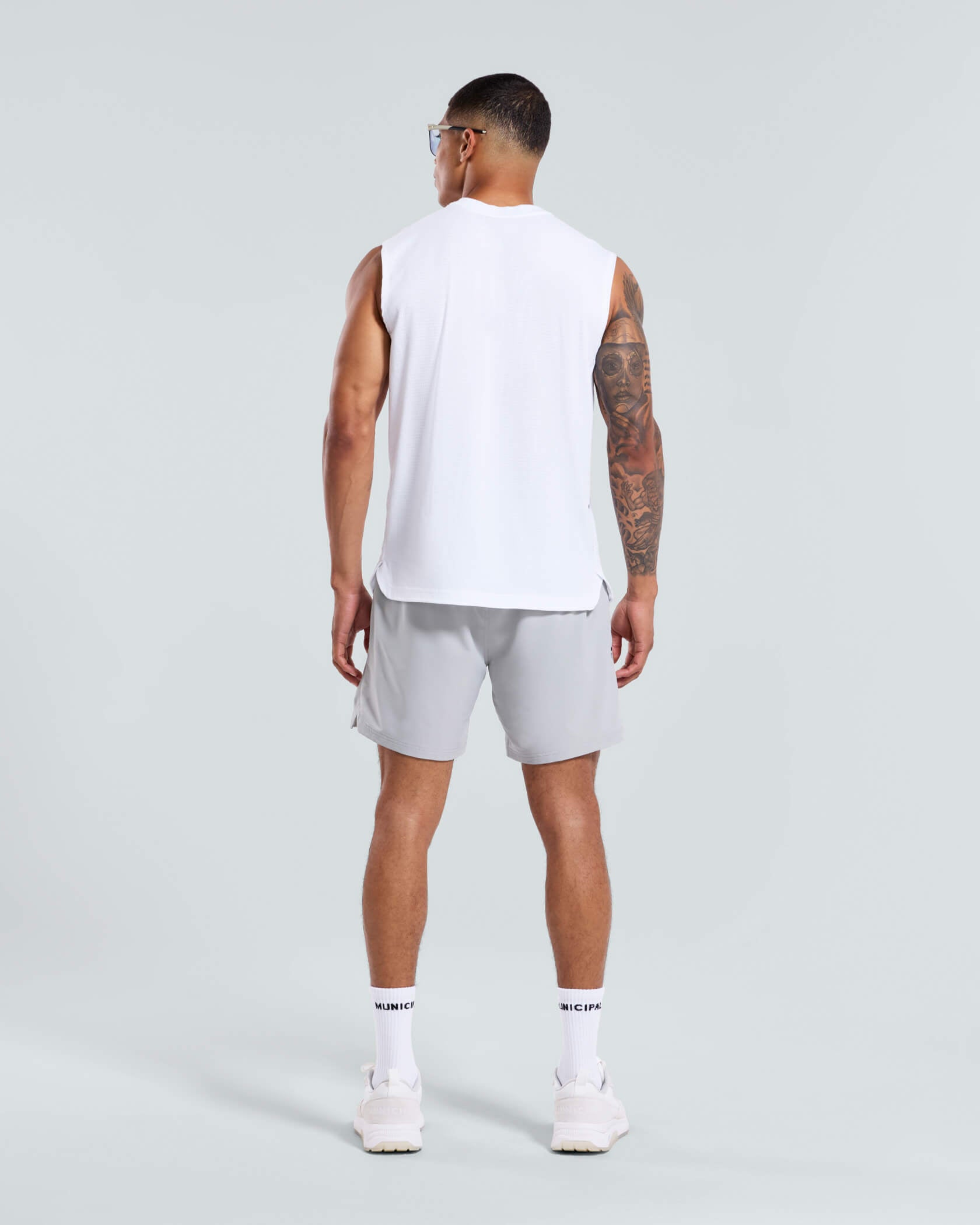 4AM Tank |White| back
