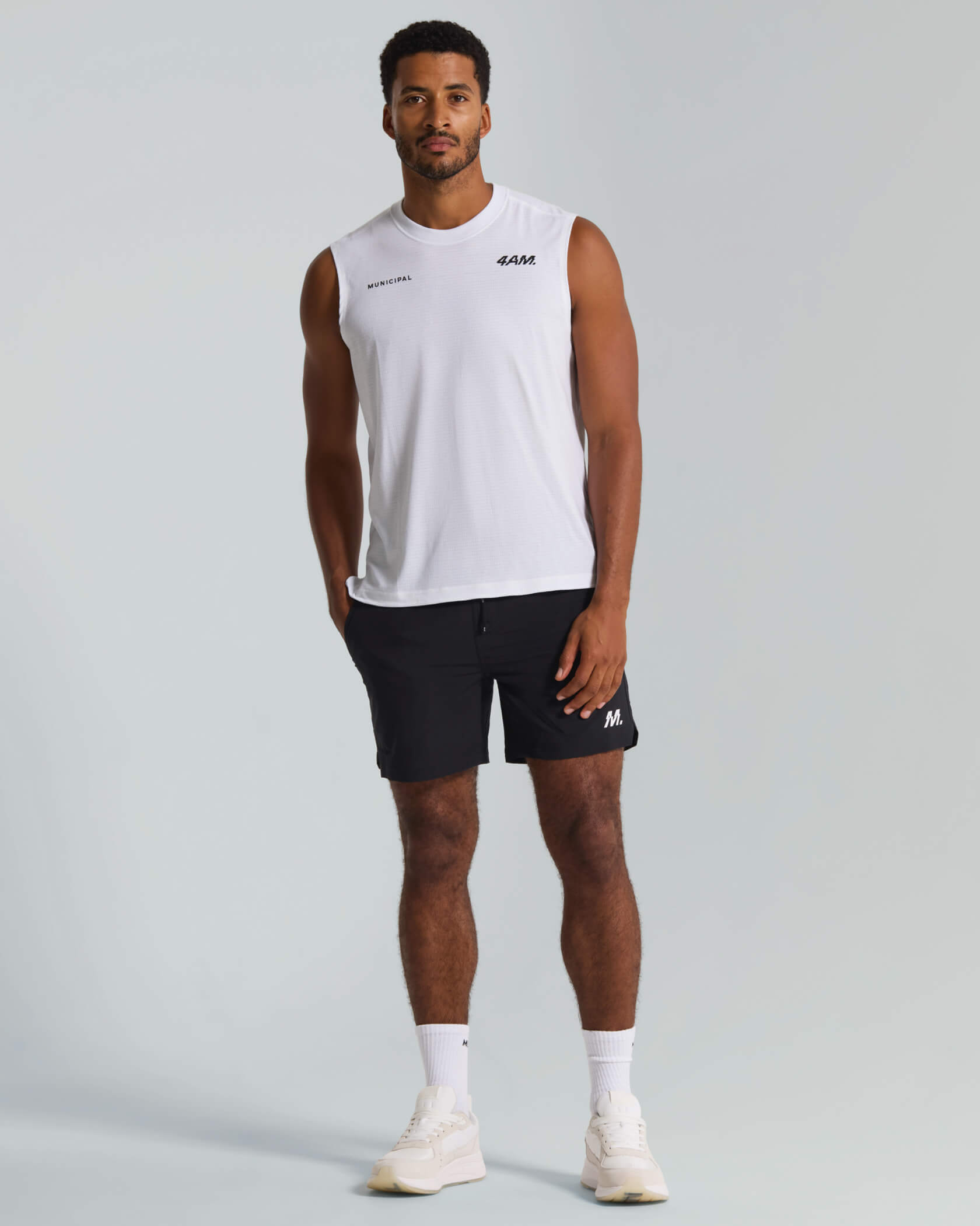 4AM Tank |White| outfit