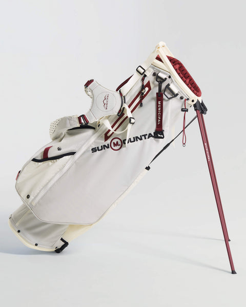 赤白サンマックス Sun Mountain x MUNICIPAL Stand Bag