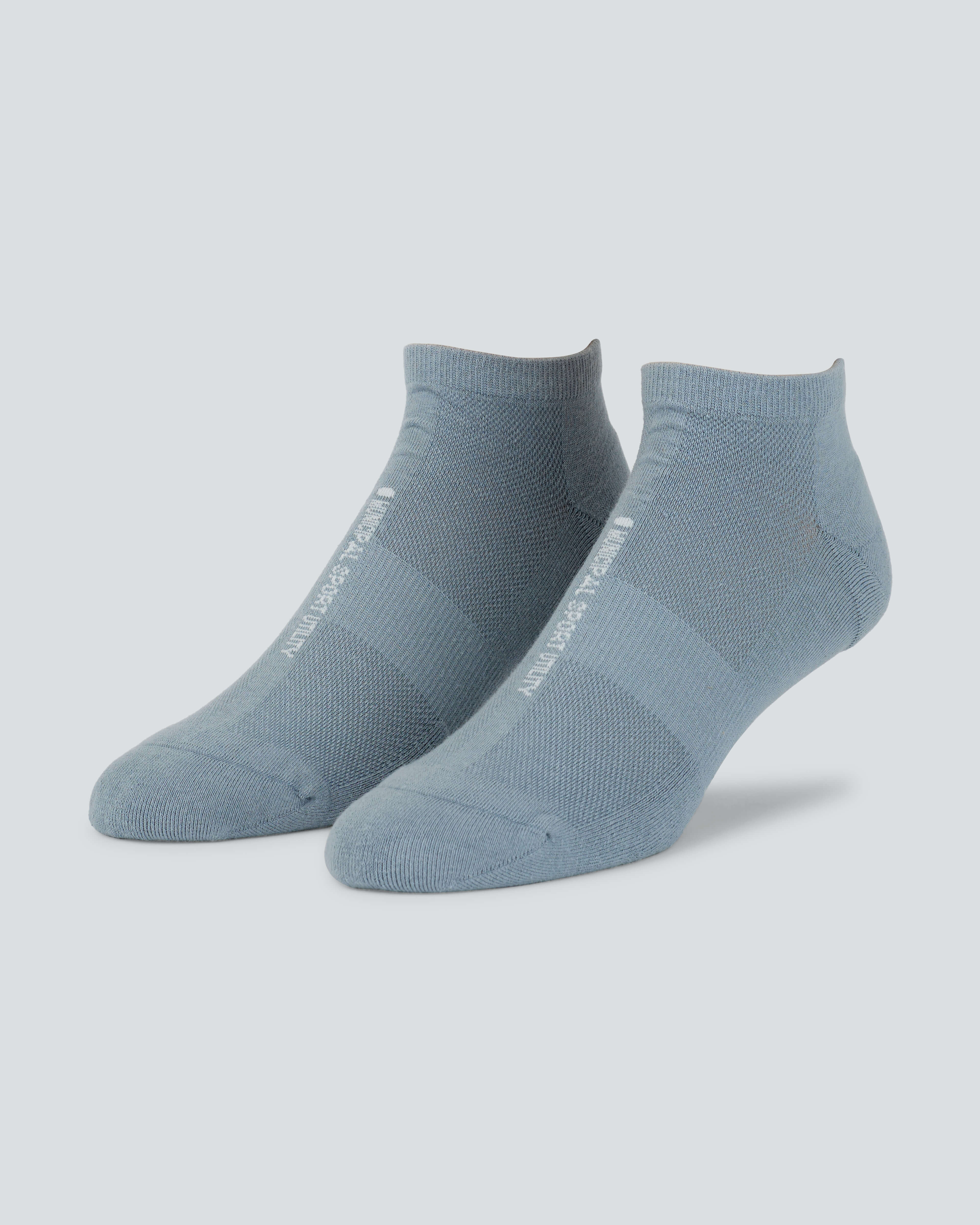 All Time Low Socks |Tempest| blue low-cut municipal socks facing left