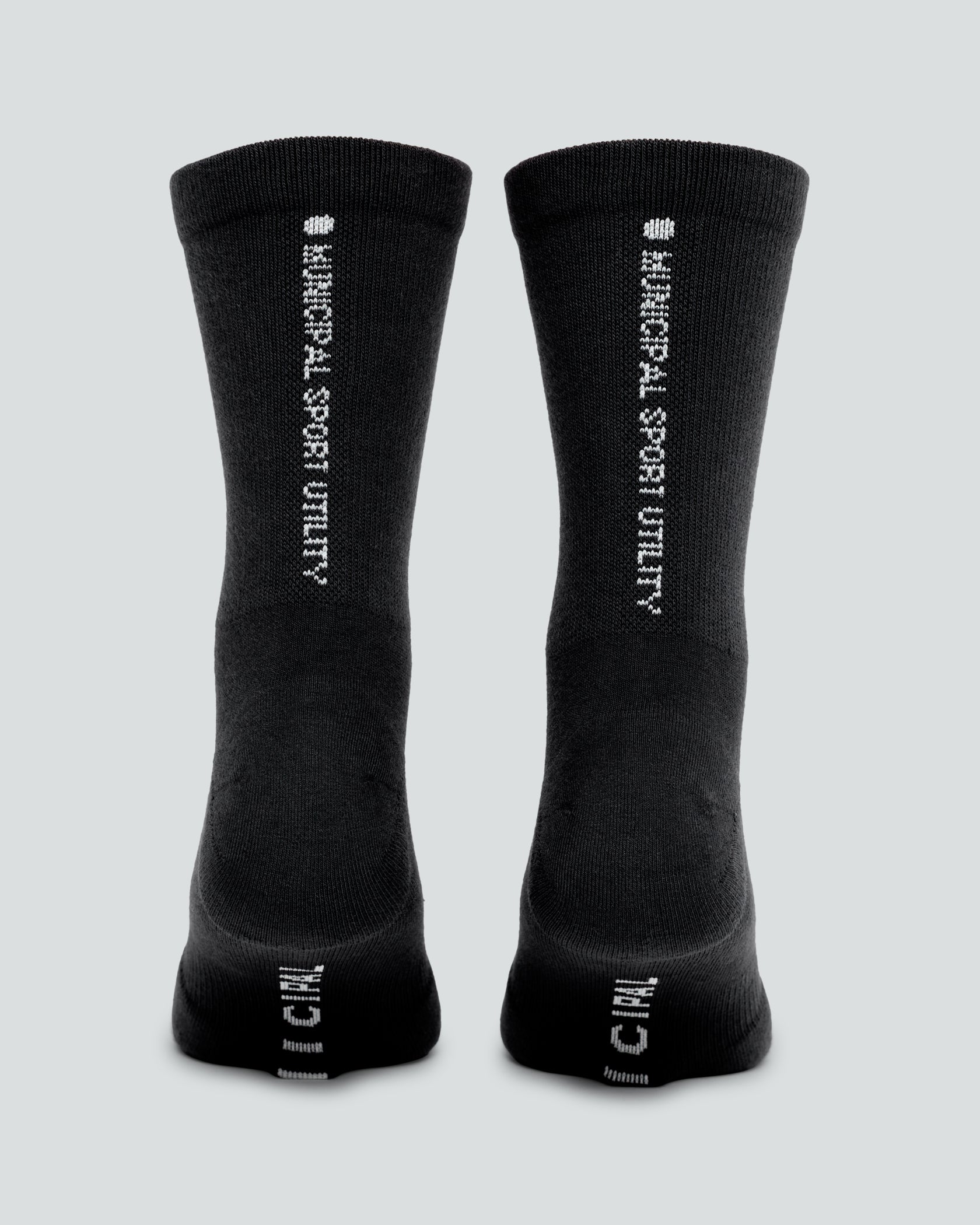 All Time Mid Crew Socks |Black| back