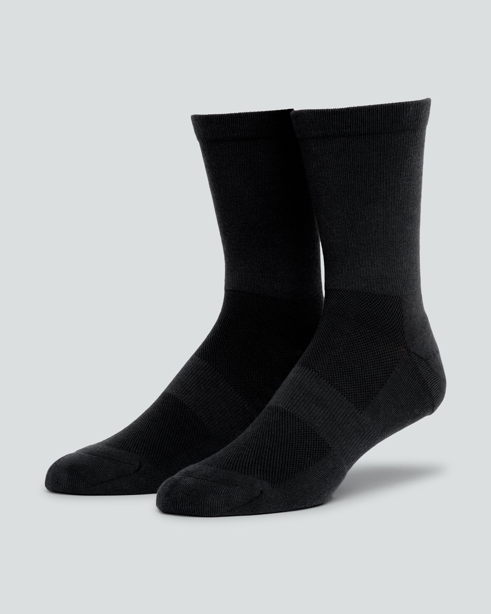 All Time Mid Crew Socks |Black| front