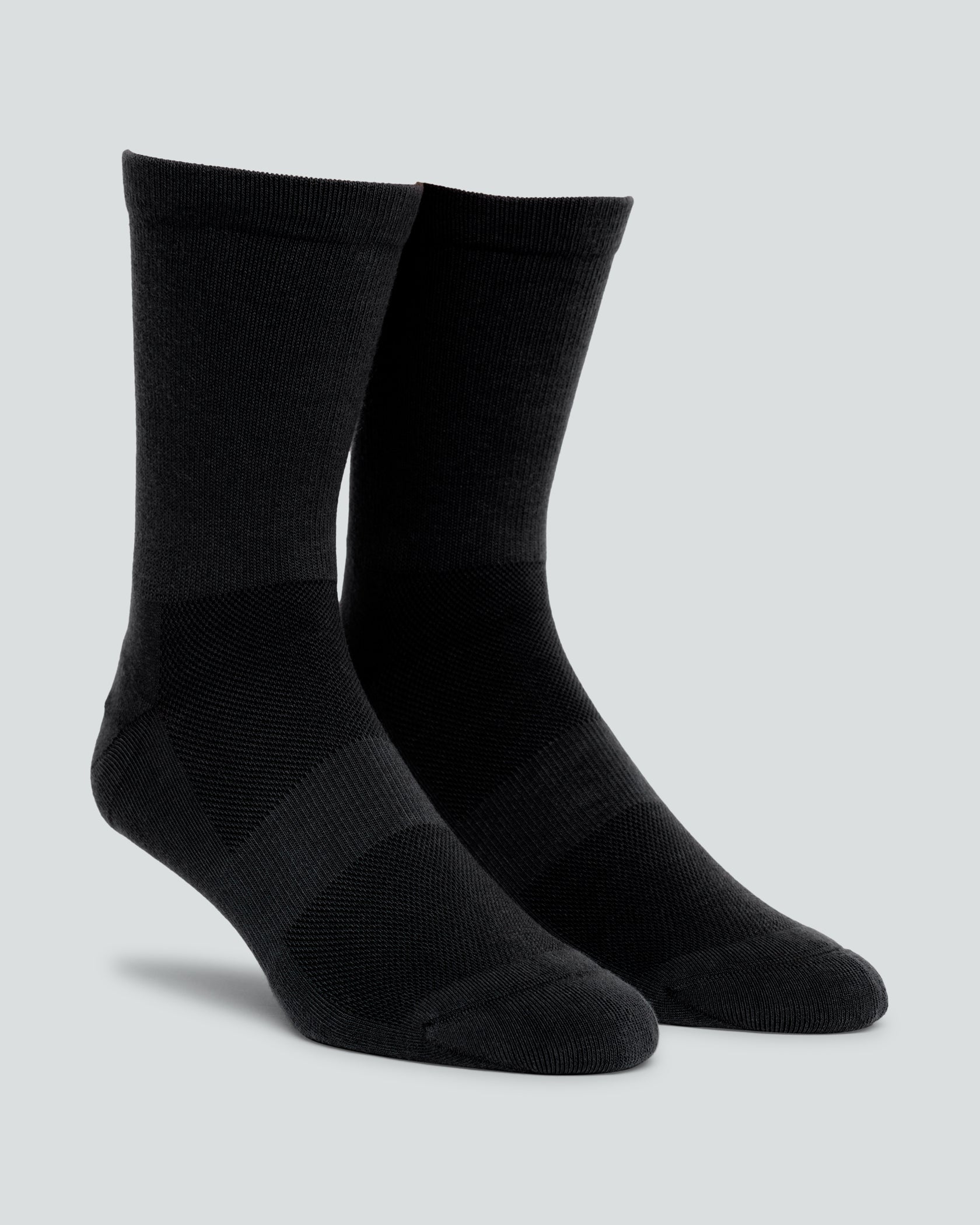 All Time Mid Crew Socks |Black| side
