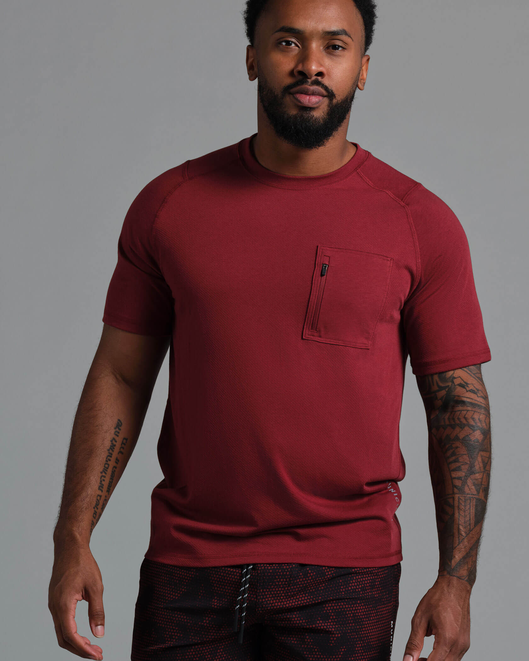 Daybreak T-Shirt |Cardinal| front