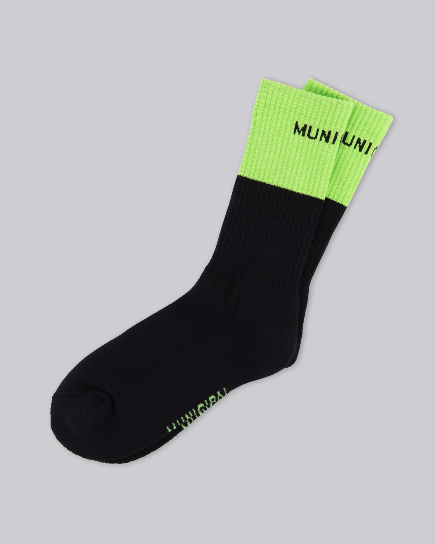 Drip Drop Socks |Black / Sporting Green| front