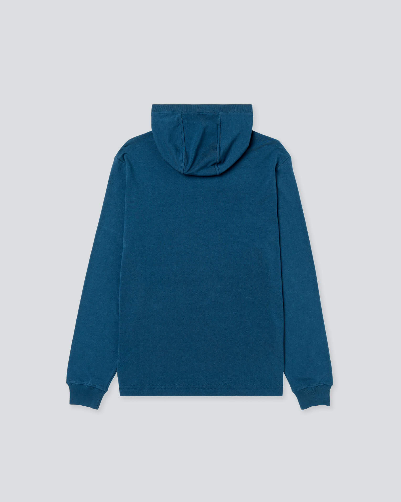 Enduro Stretch LS Hooded T-Shirt |Blue Wing| flat