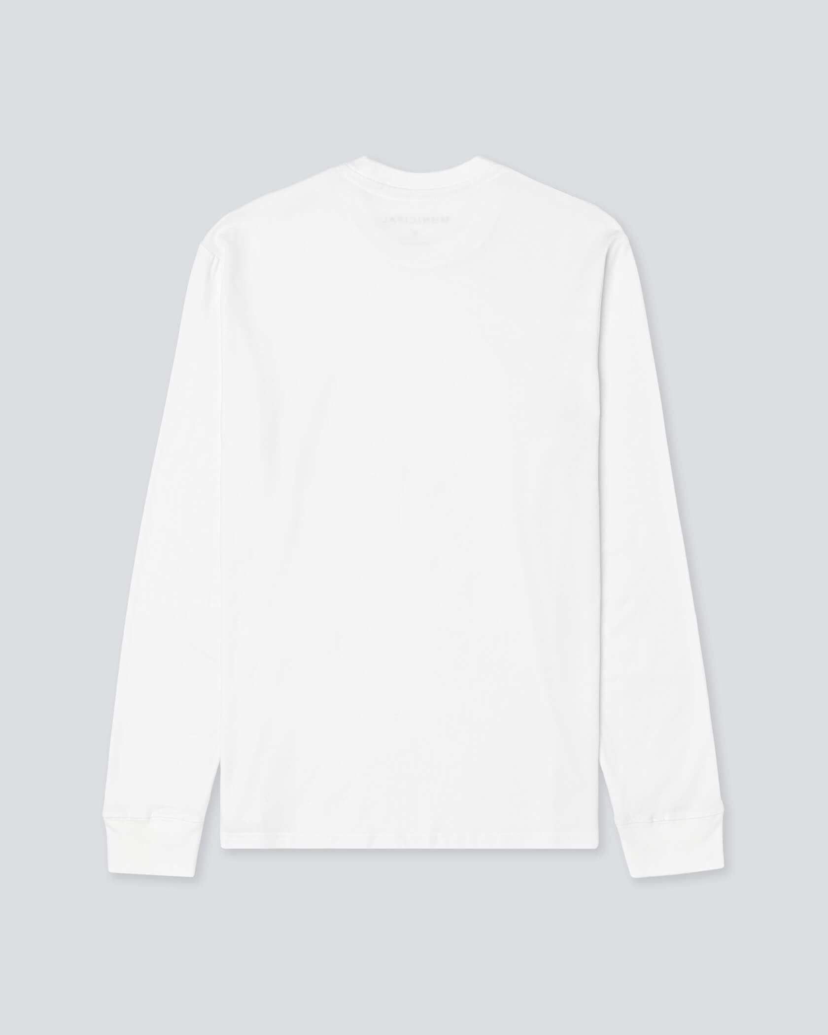 Enduro Stretch LS T-Shirt |White| flat