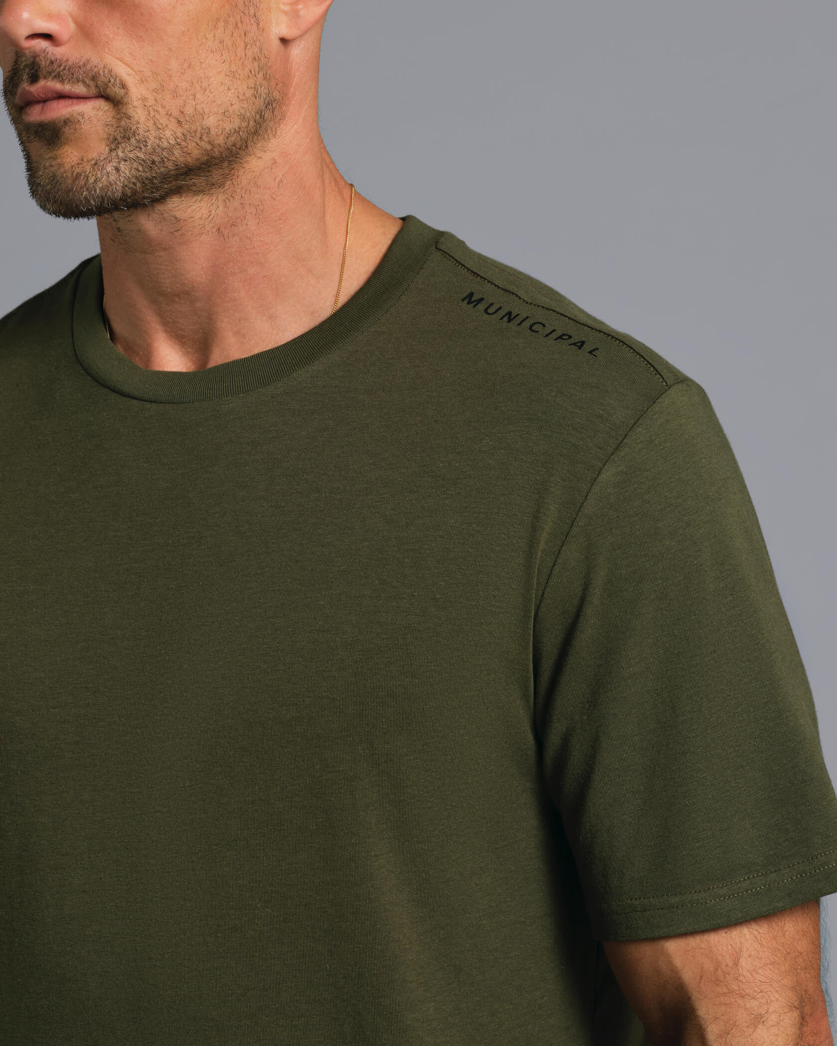 nduro Stretch T-Shirt |Army / Black| back