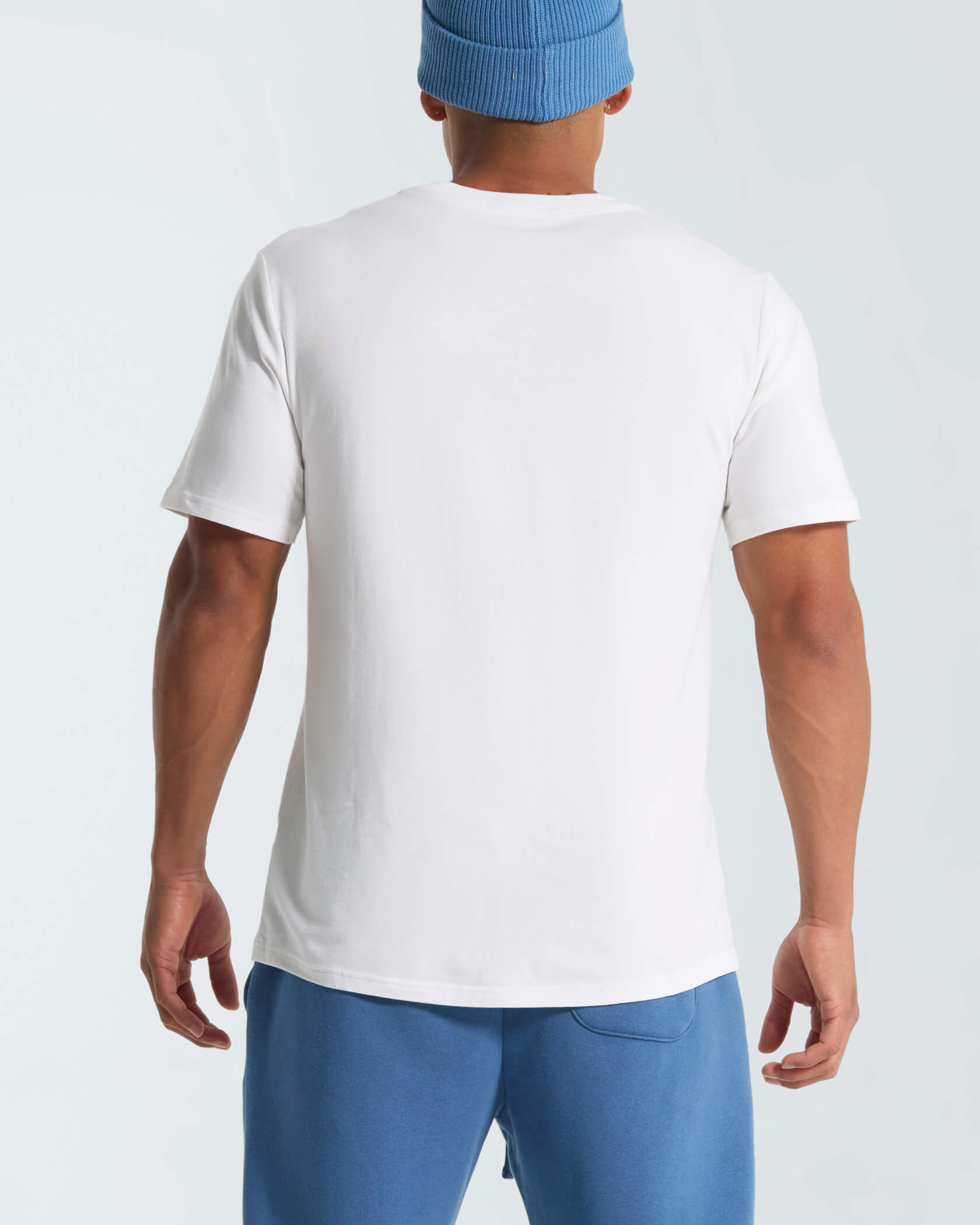 Enduro Stretch T-Shirt |White / Black| back