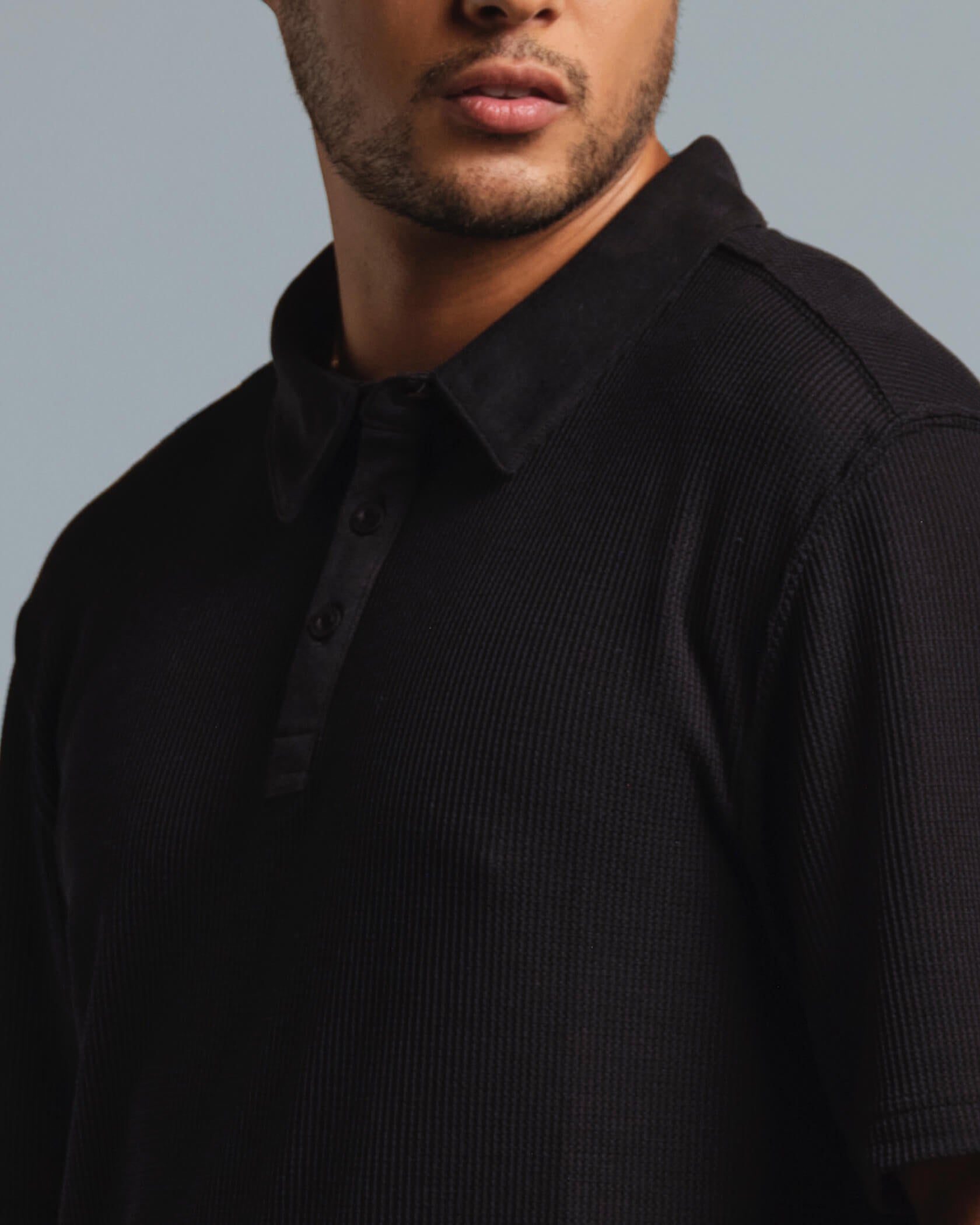 Gig Polo in Black | MUNICIPAL Gig Polo in Black | MUNICIPAL