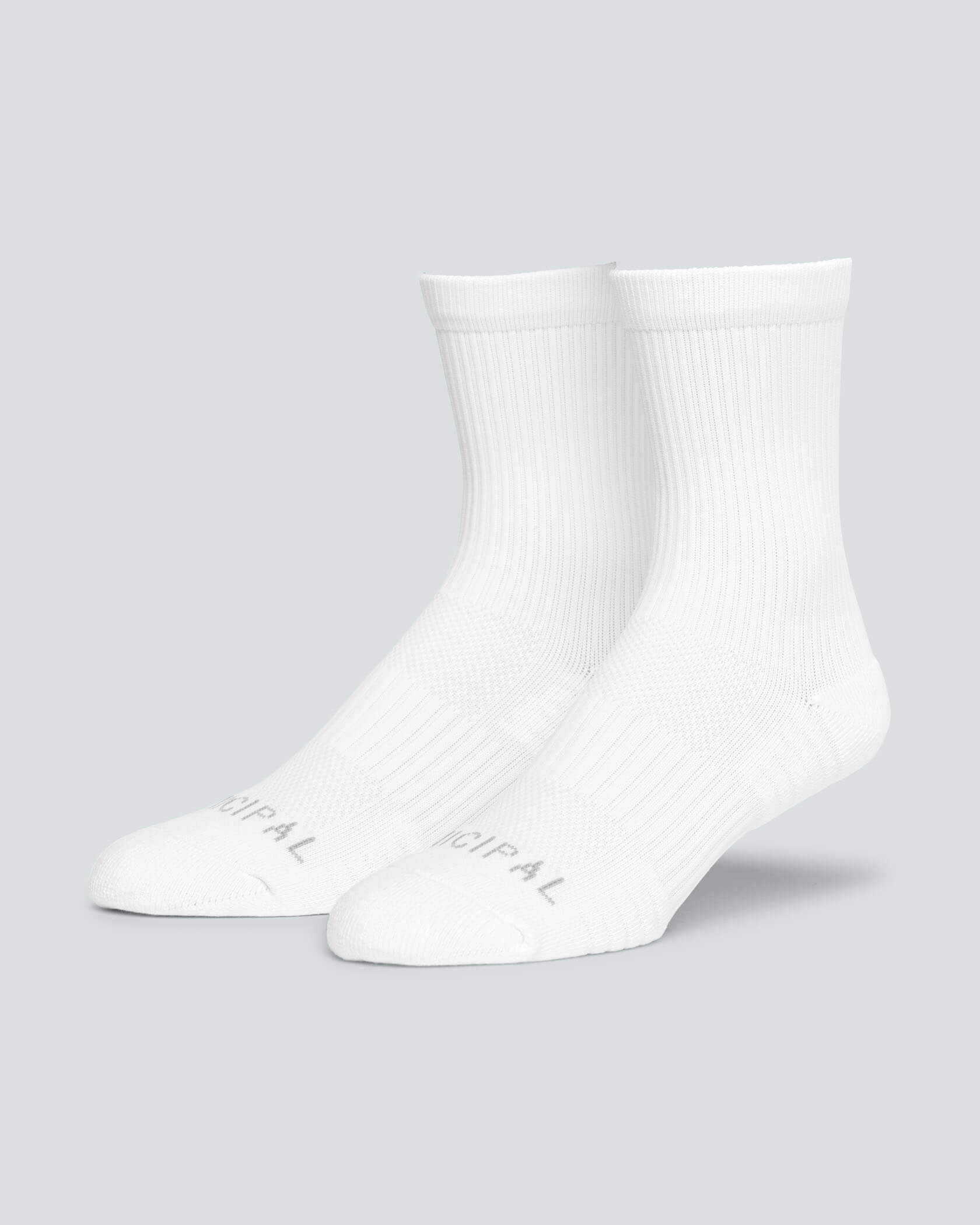 Golf Crew Socks |White| front