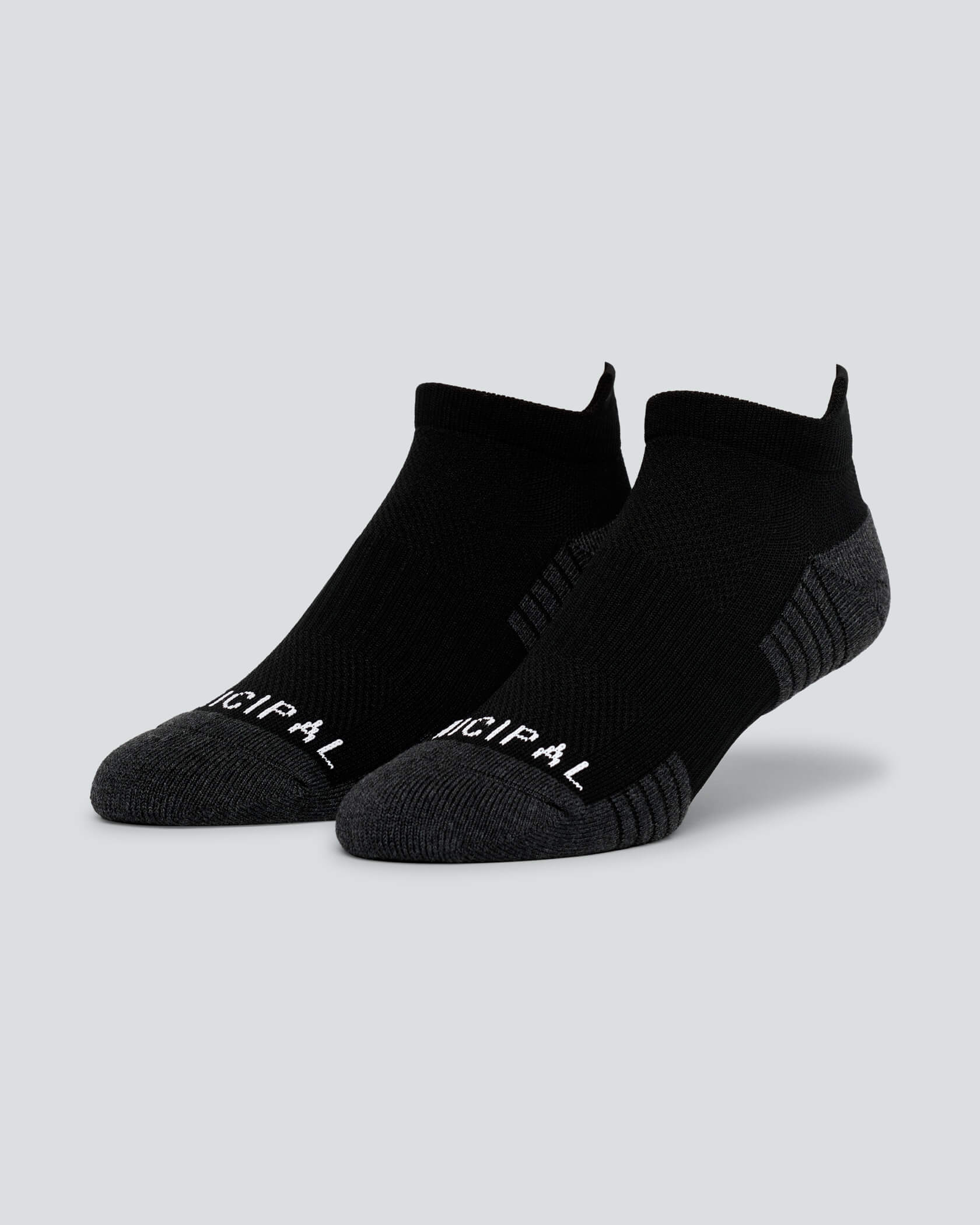Golf Low Socks |Black| front