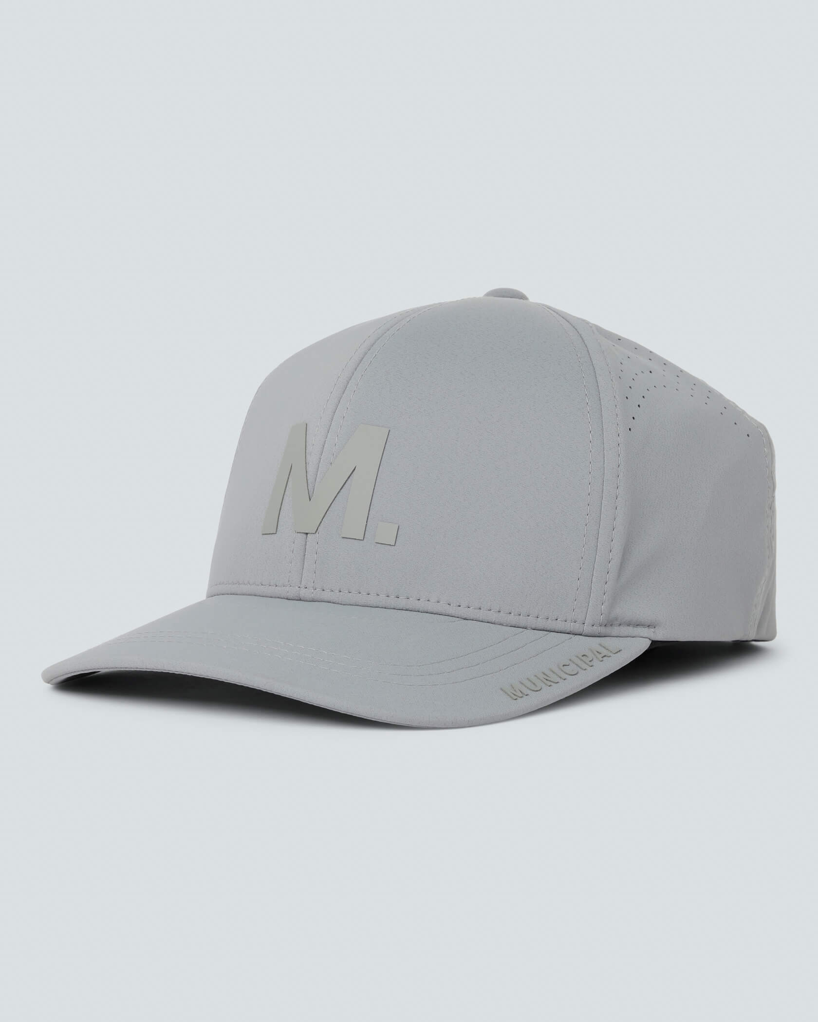 Leven 6 Panel Hat |Quarry| flat left