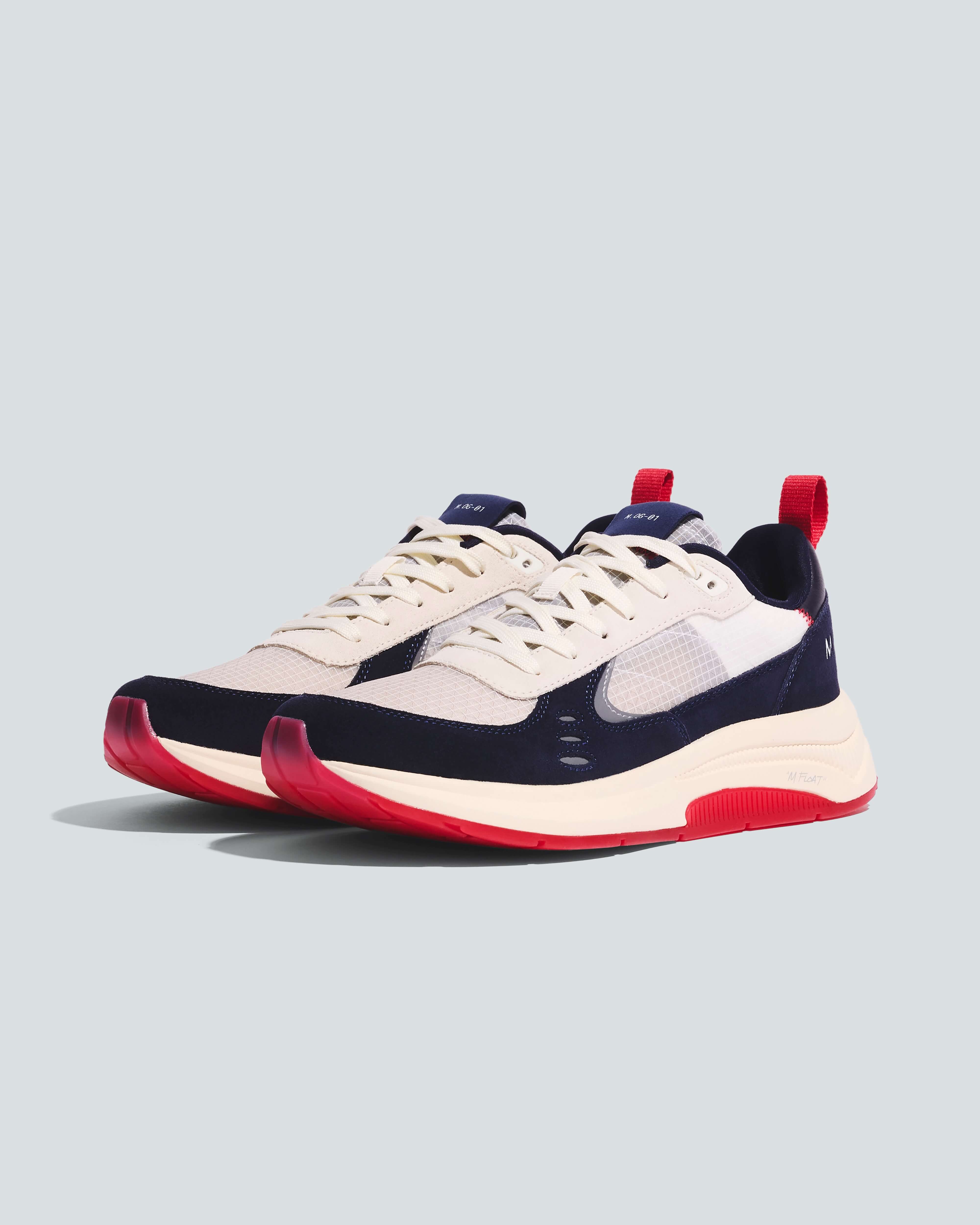 M.OG-01 LTD Shoes |Red / White / Blue| flat side
