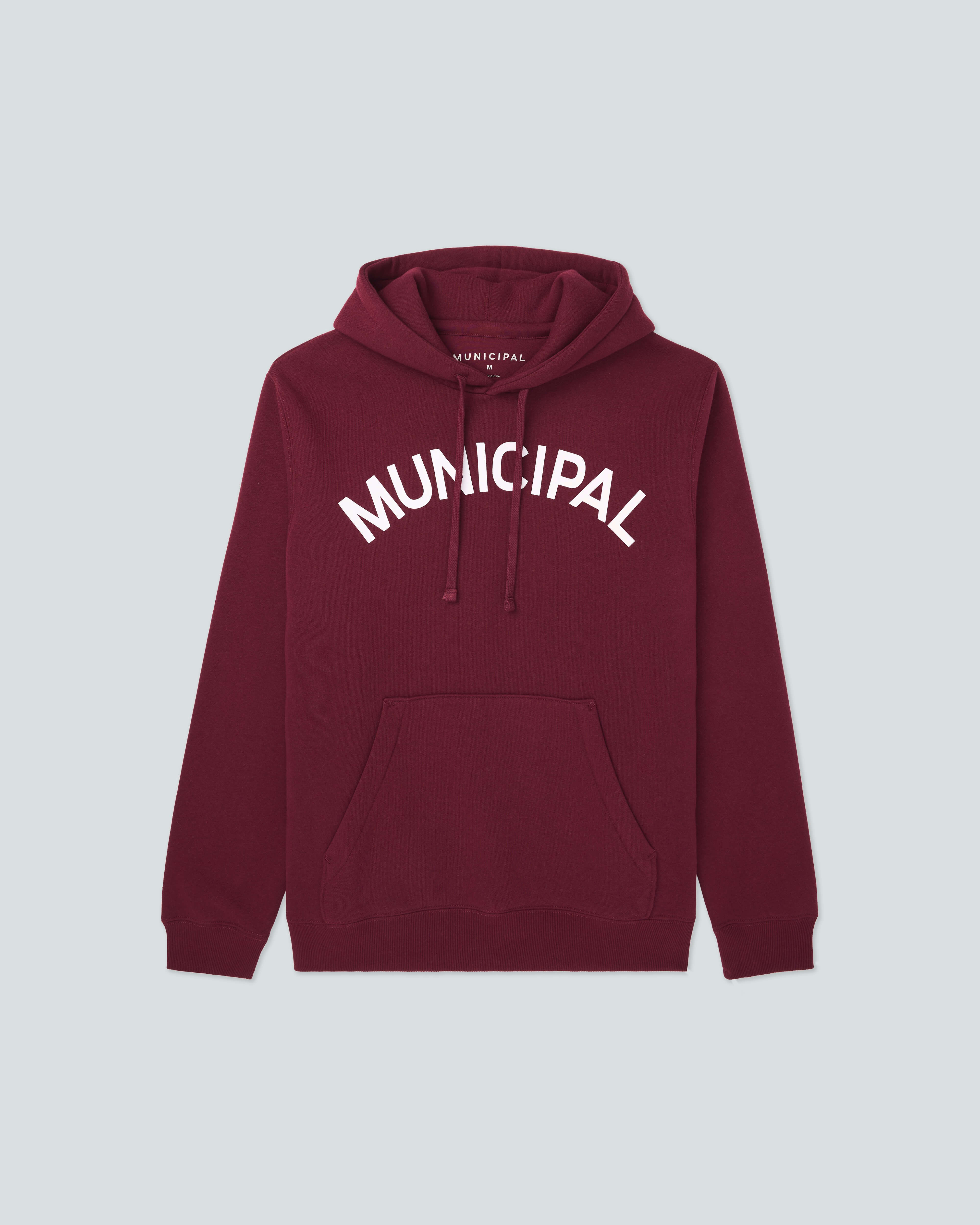 M. OG 330 Hoodie |Merlot| flat front
