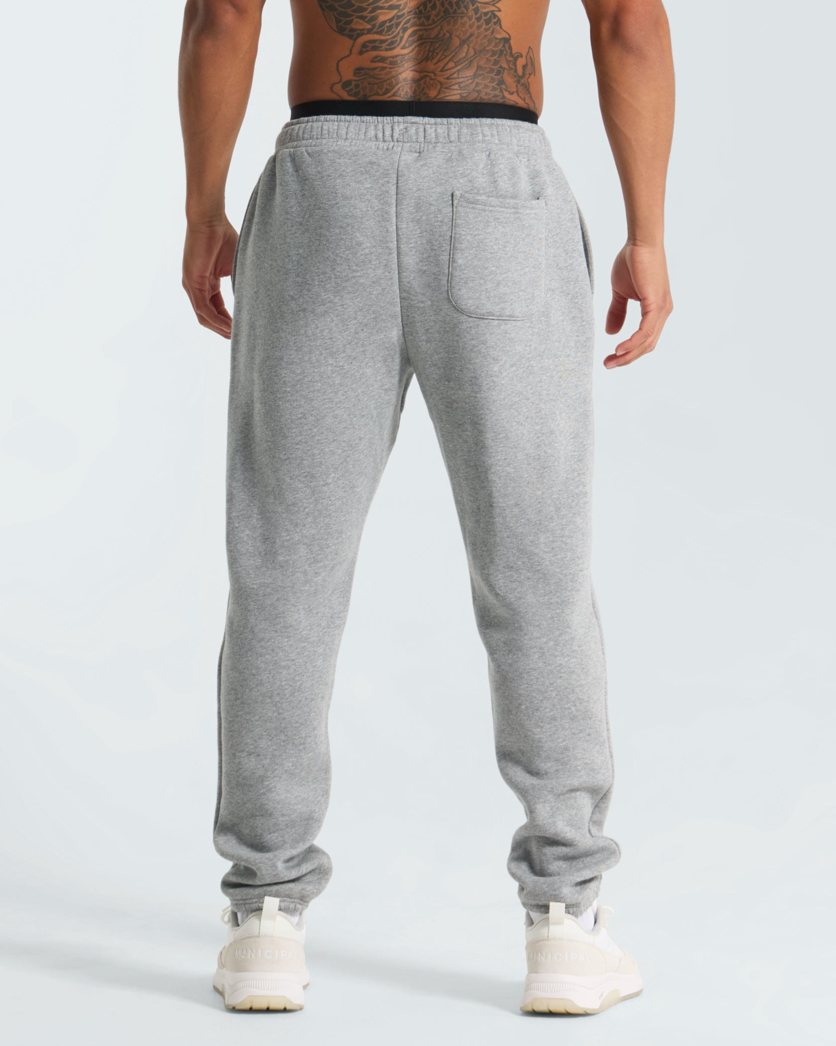 M. OG 330 Sweatpants |Athletic Gray / Black| back