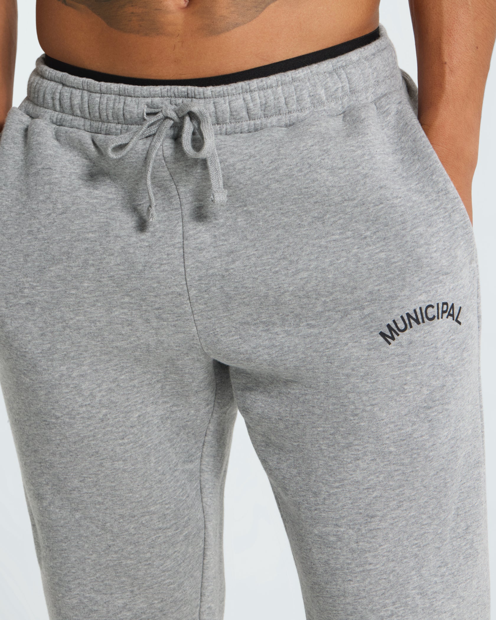 M. OG 330 Sweatpants |Athletic Gray / Black| detail