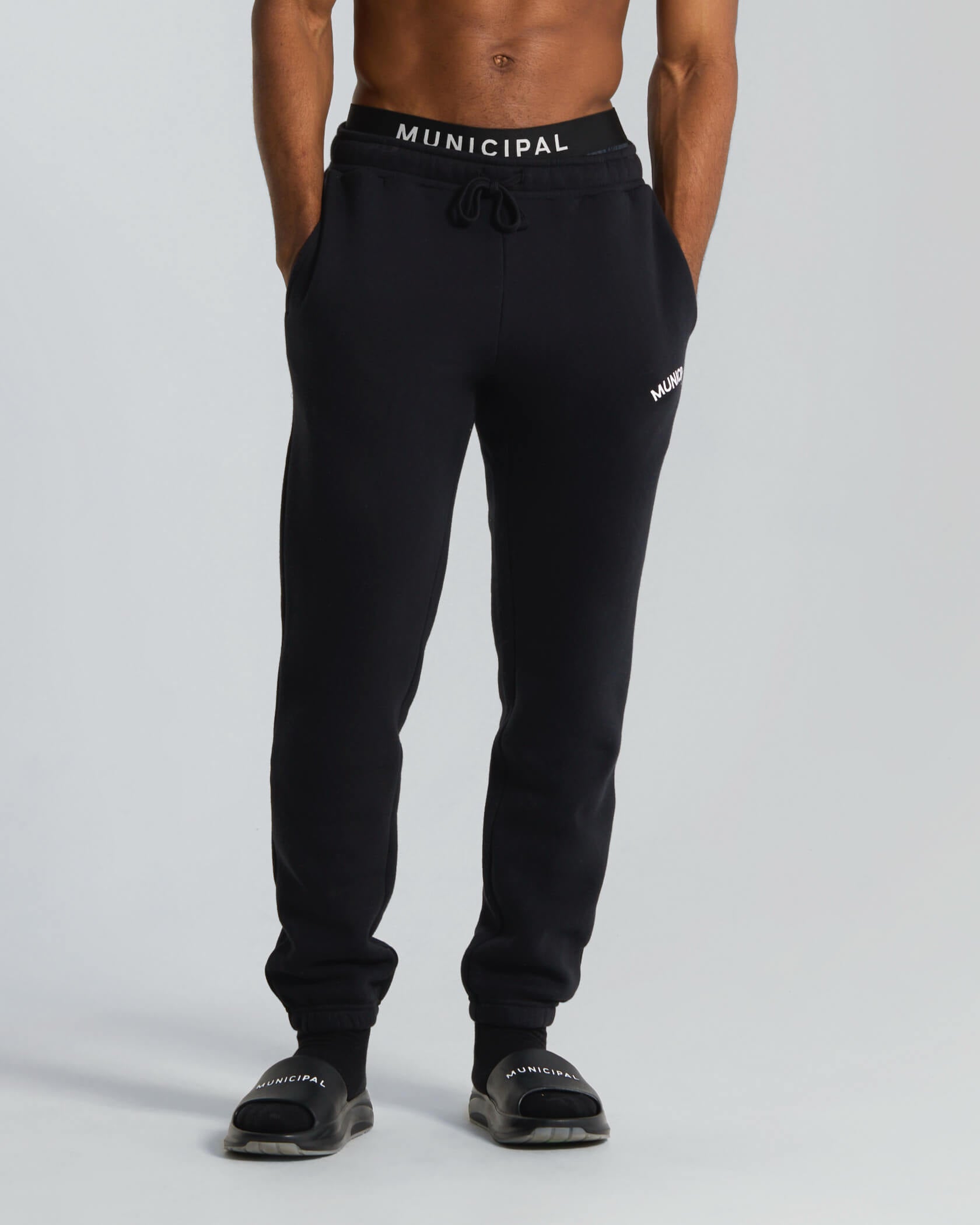 M. OG 330 Sweatpants |Black / White| front