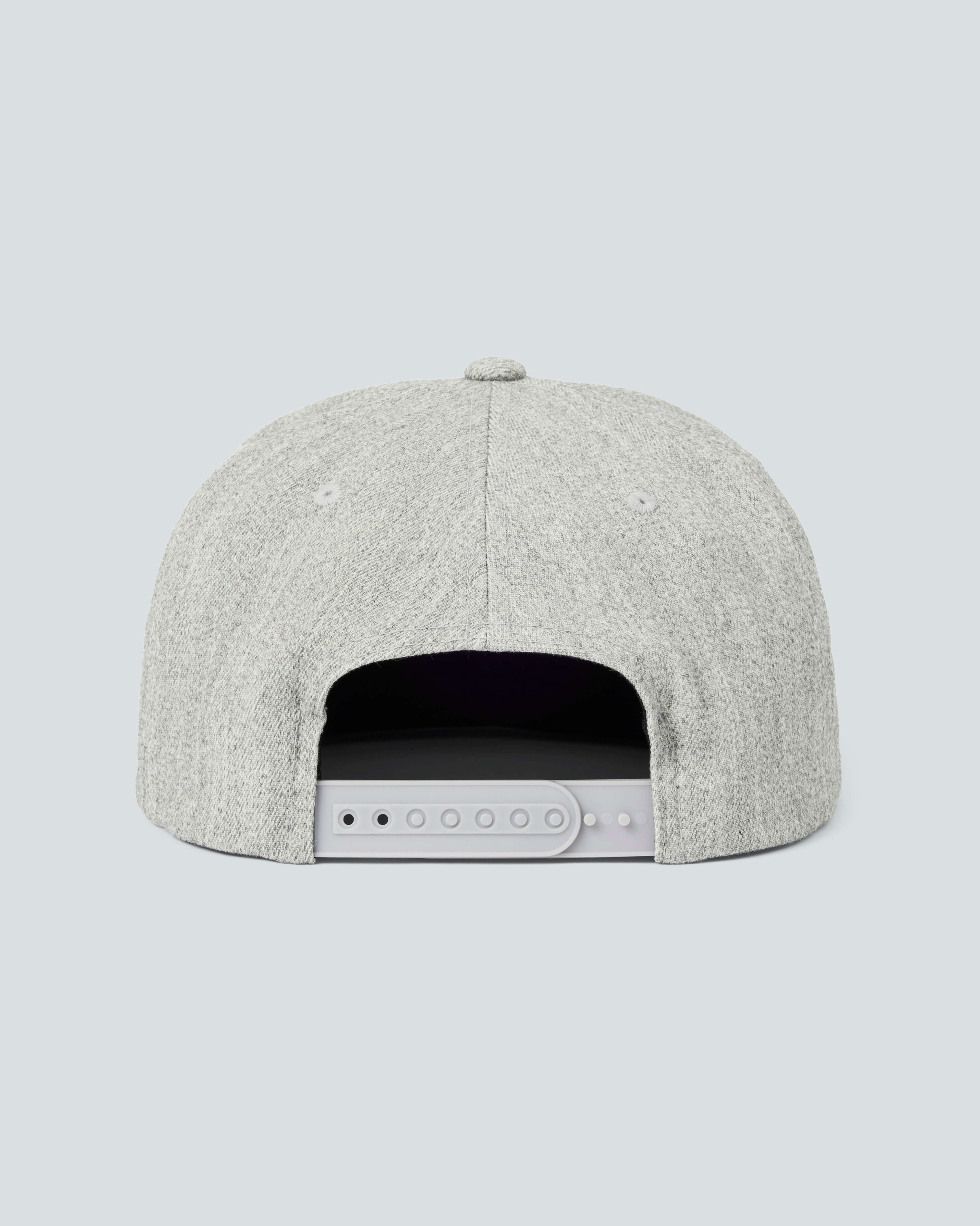 M. OG Hat |Athletic Gray Heather| heather gray municipal hat facing back