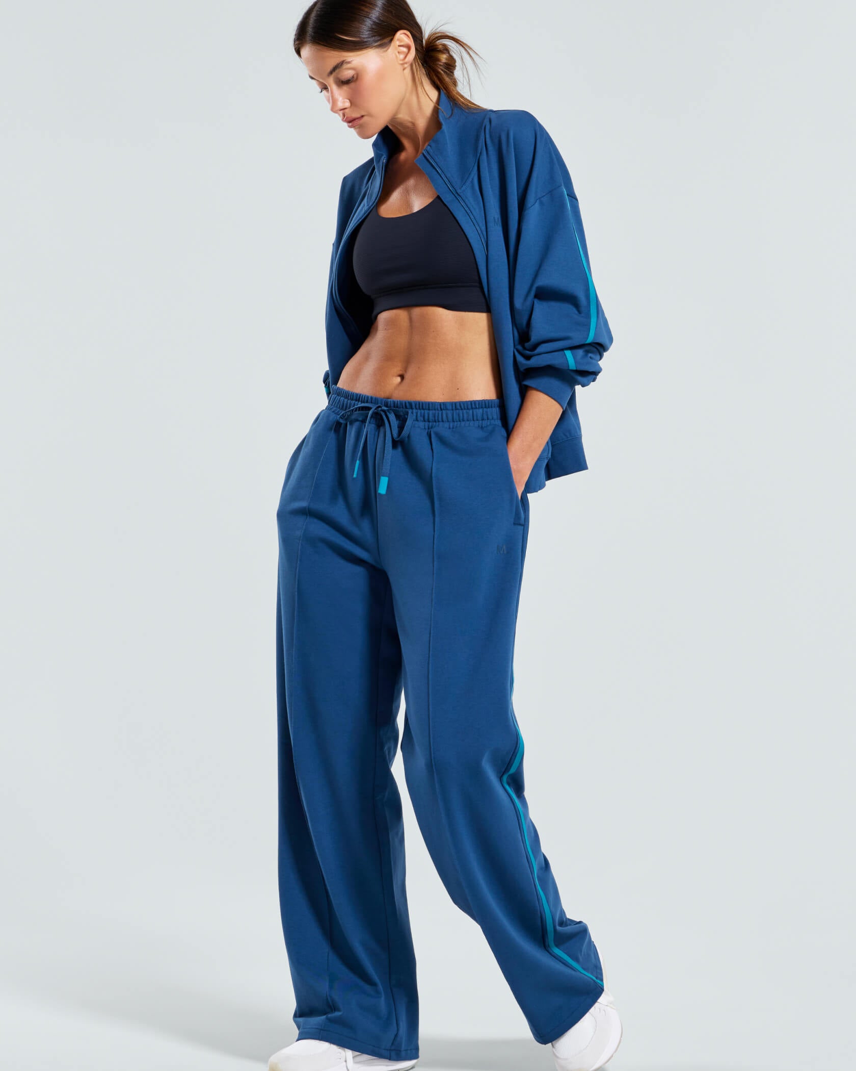 Metro Full Zip Track Jacket |Blue Wing| lifestyle