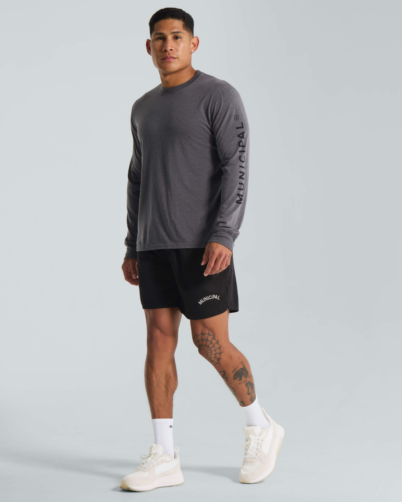 M.OG LS T-Shirt |Charcoal Heather| outfit