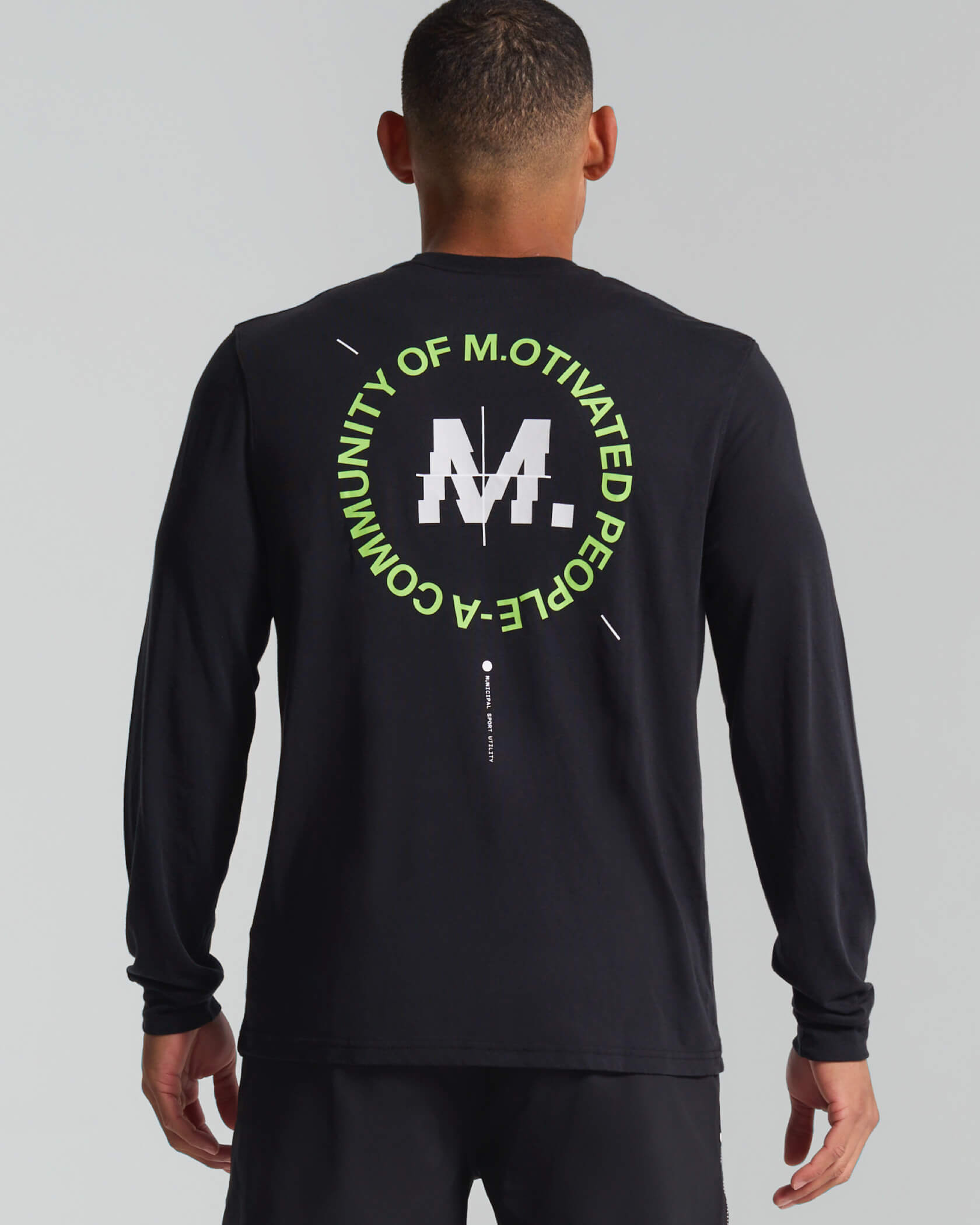 Motivated LS T-Shirt |Black| back