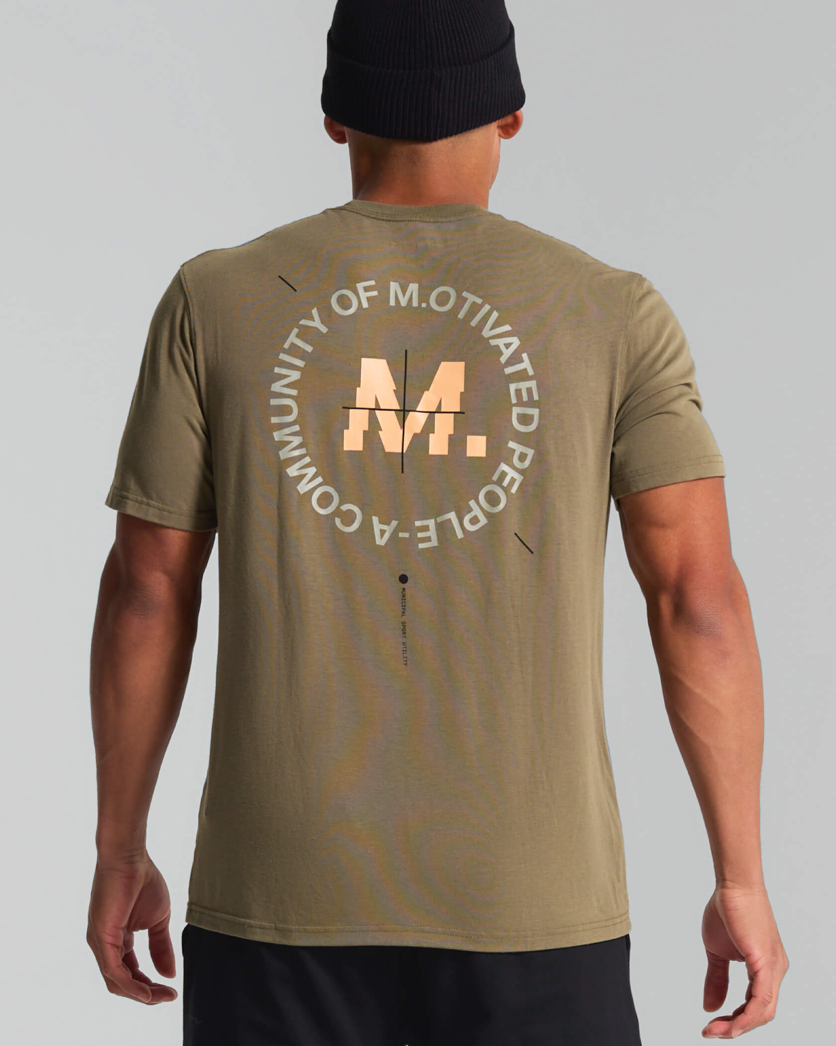 Motivated T-Shirt |Army| back