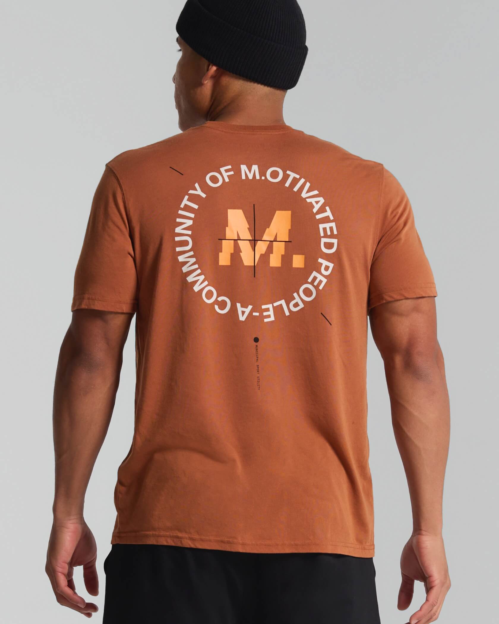 Motivated T-Shirt |Toffee| back